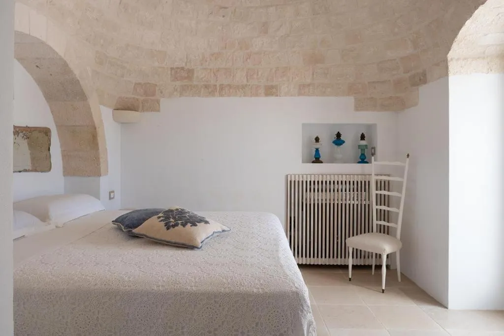 Bedroom, Bed in Borgo Del Tempo Ritrovato - Luxury Relais in Puglia