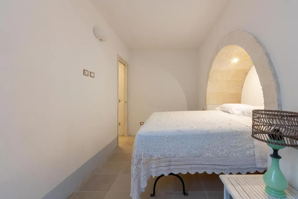 Bedroom, Bed in Borgo Del Tempo Ritrovato - Luxury Relais in Puglia
