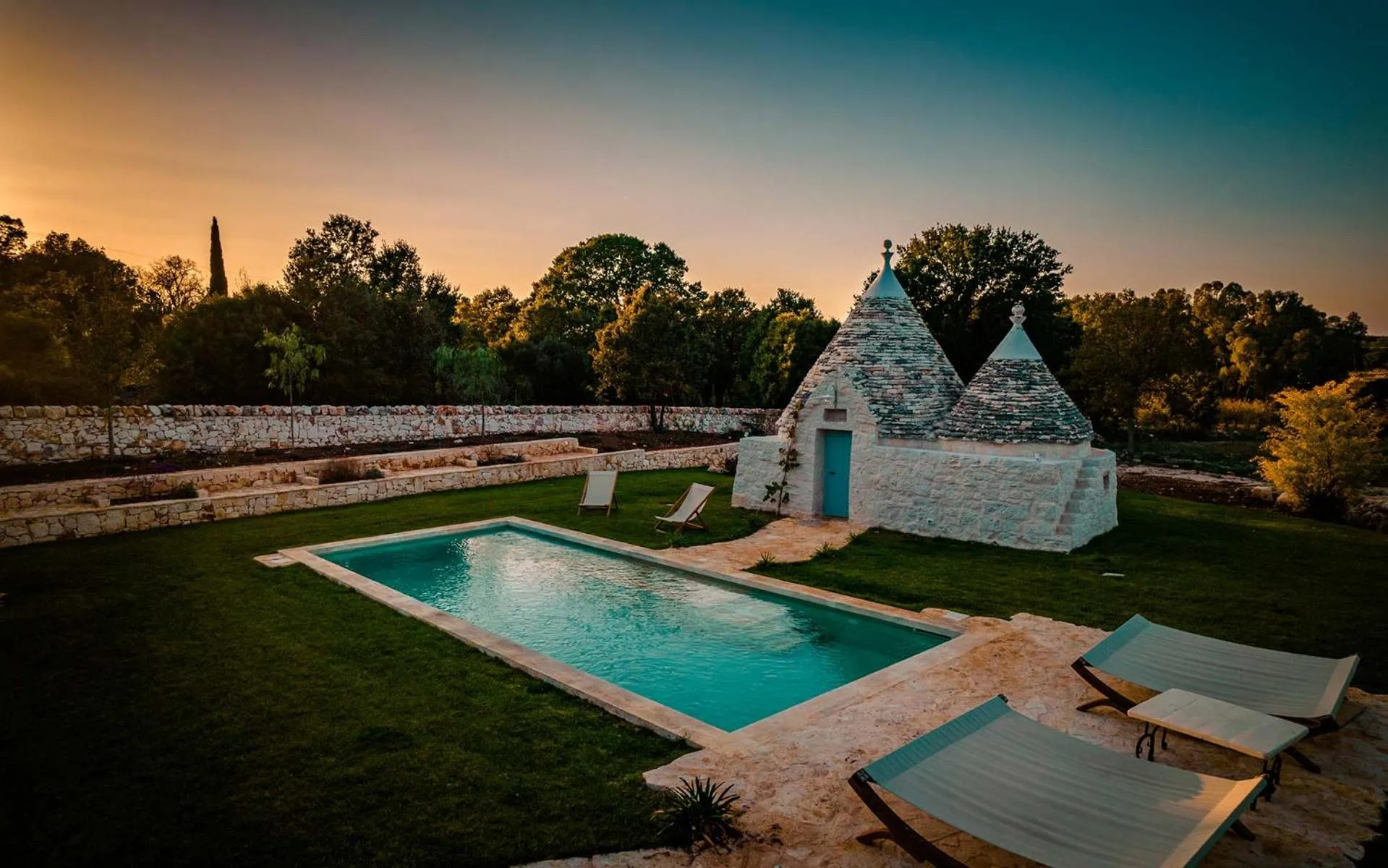 Swimming pool in Borgo Del Tempo Ritrovato - Luxury Relais in Puglia