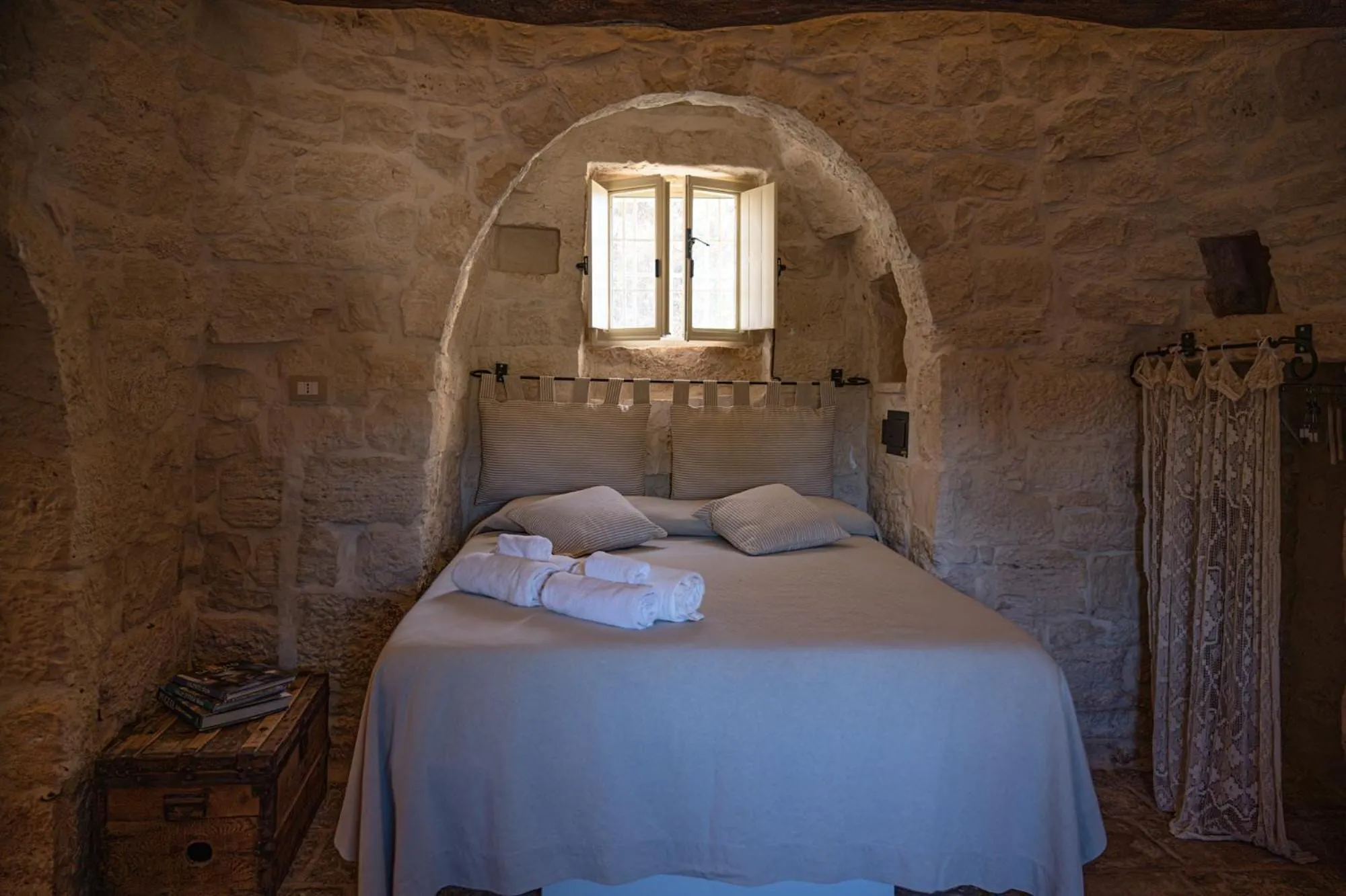 Bed in Borgo Del Tempo Ritrovato - Luxury Relais in Puglia
