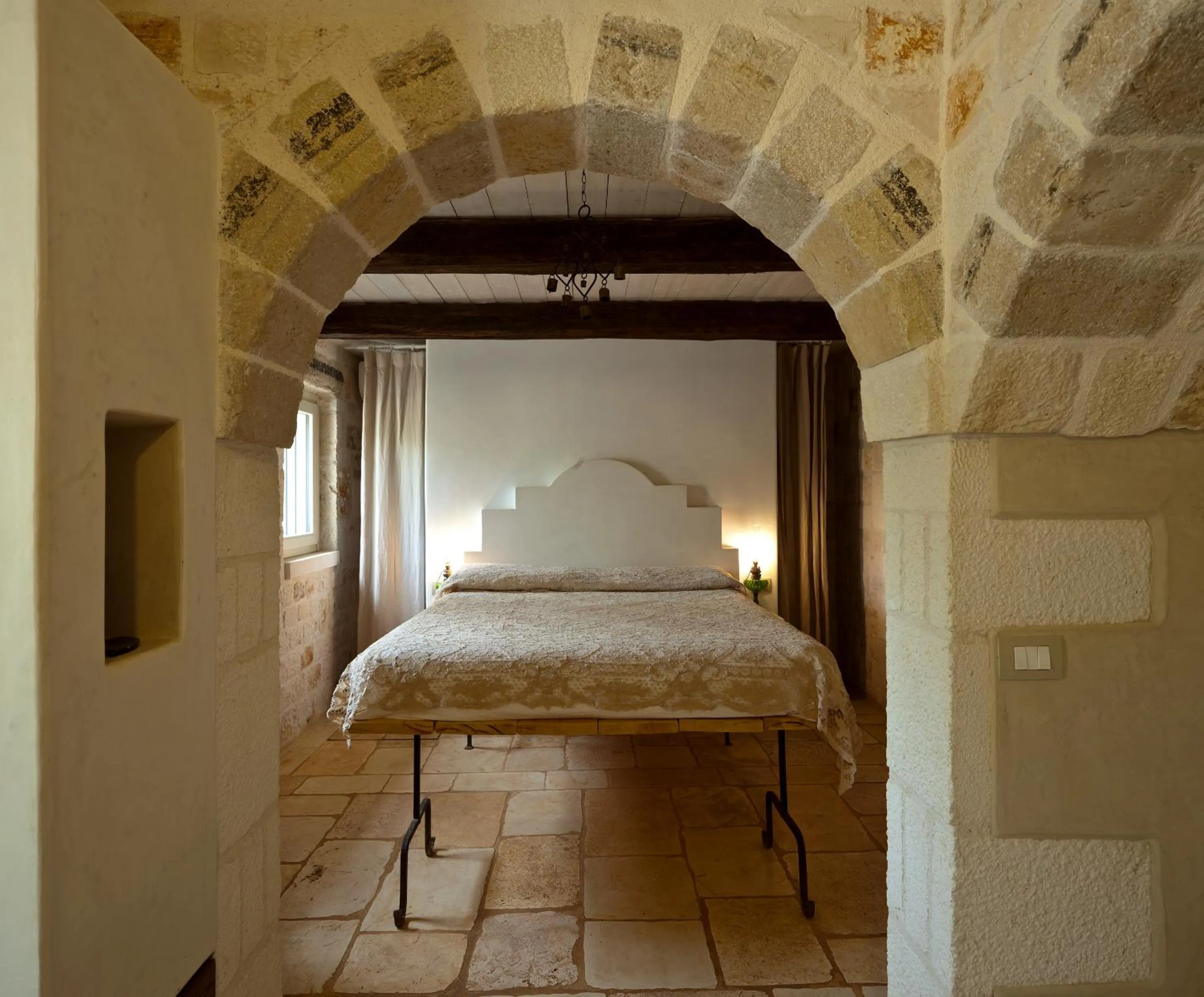 Bed in Borgo Del Tempo Ritrovato - Luxury Relais in Puglia