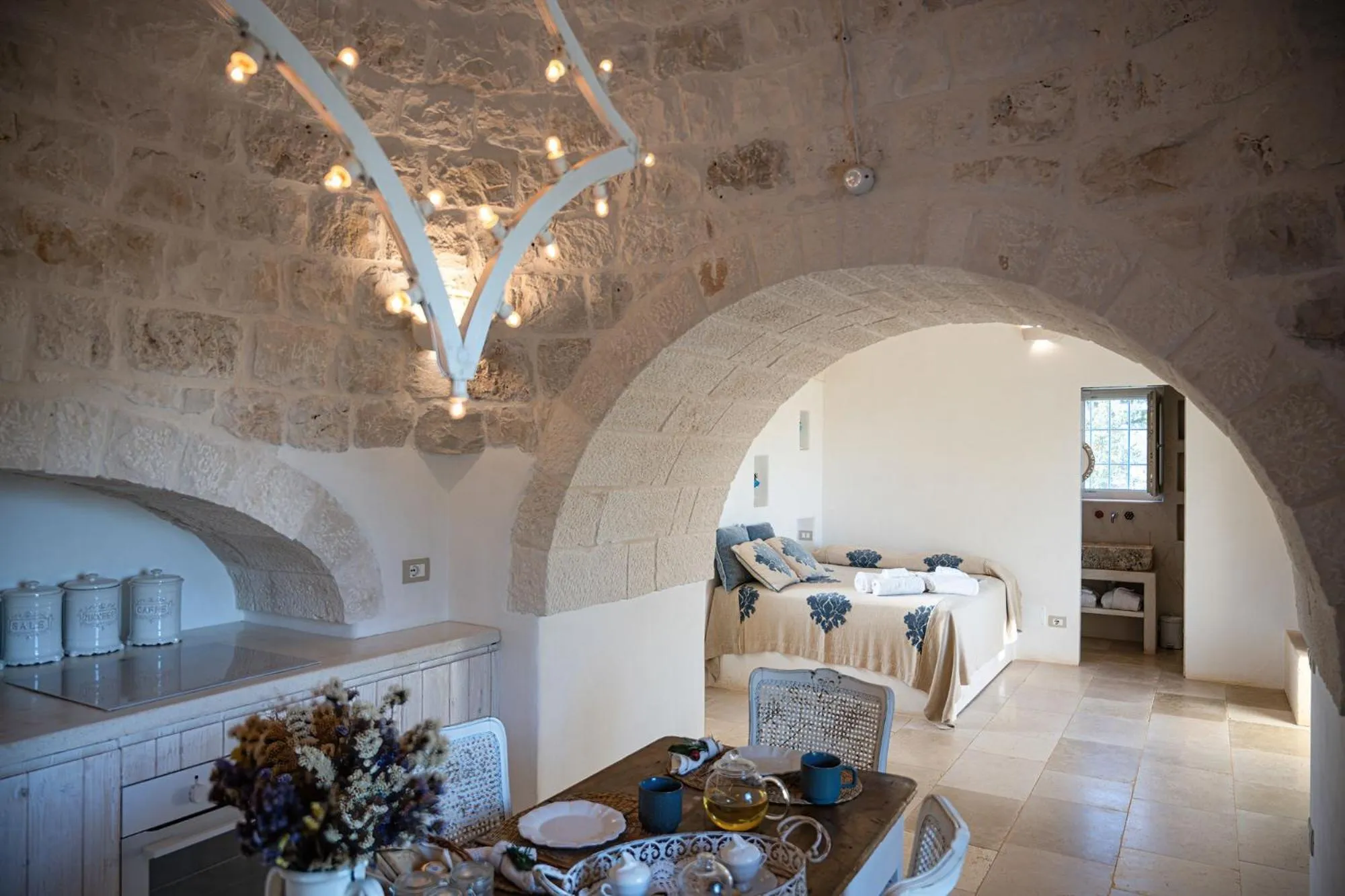 Bed in Borgo Del Tempo Ritrovato - Luxury Relais in Puglia