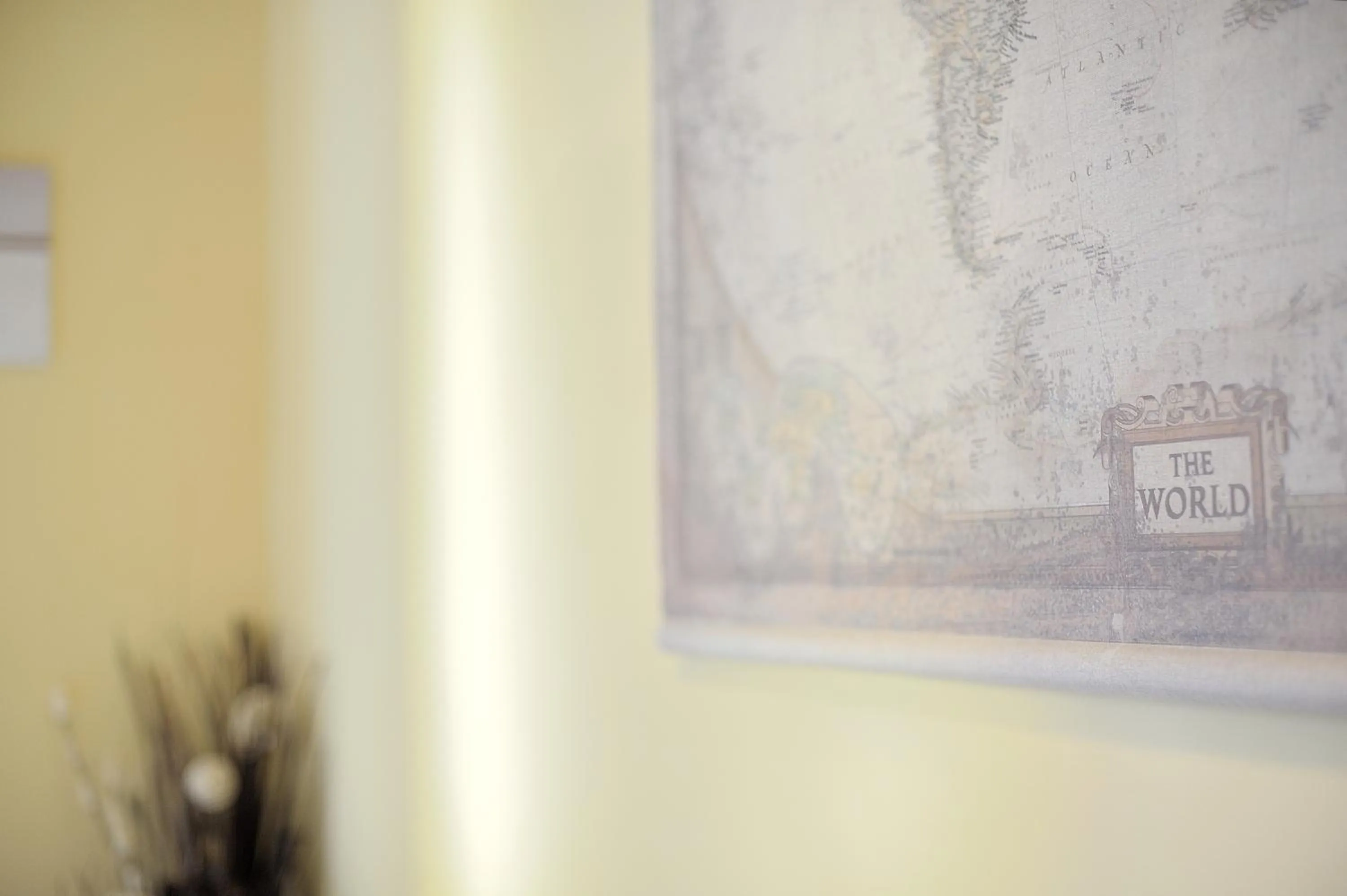 Decorative detail in Aquarius Inn