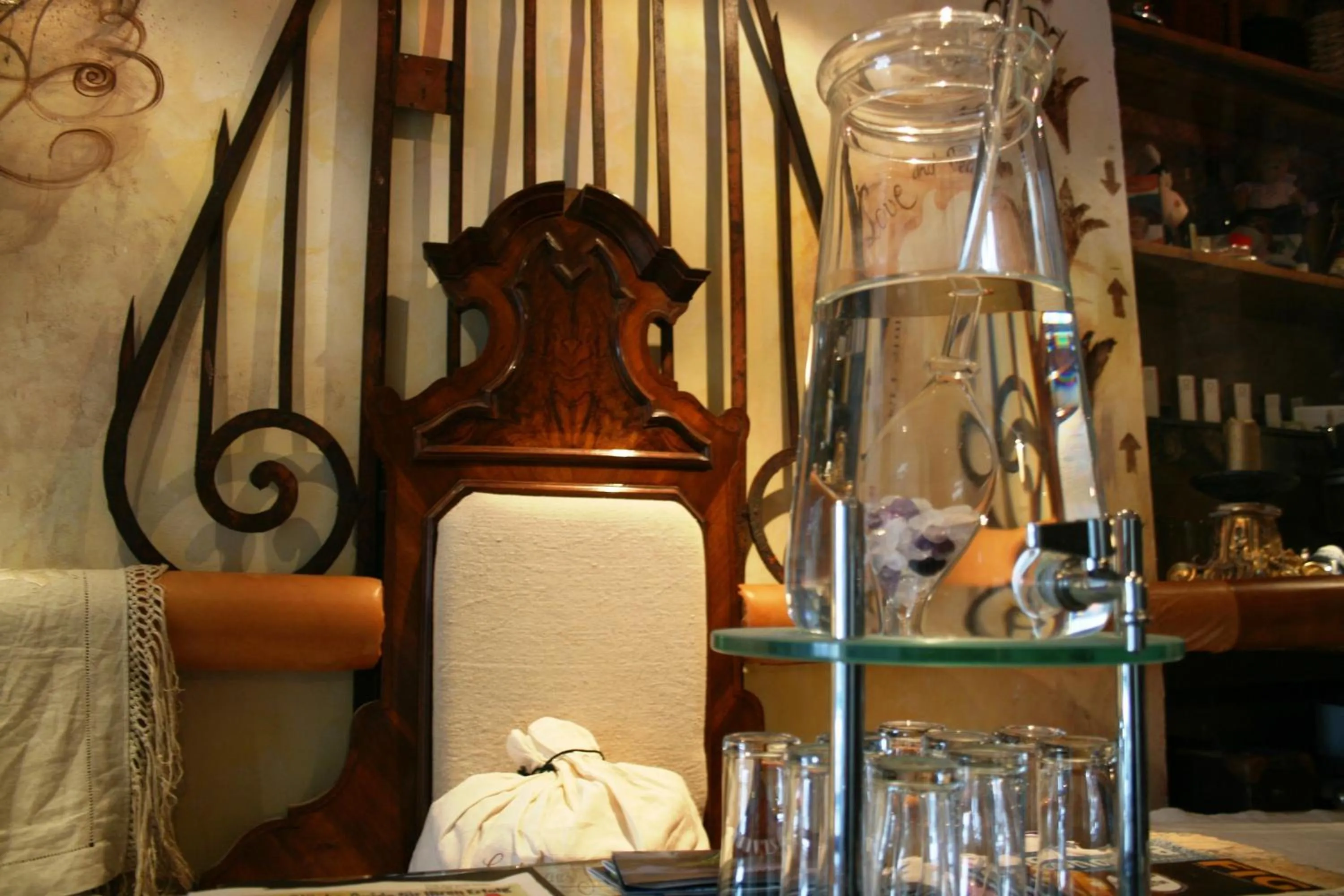 Decorative detail in Alp Art Hotel Götzens