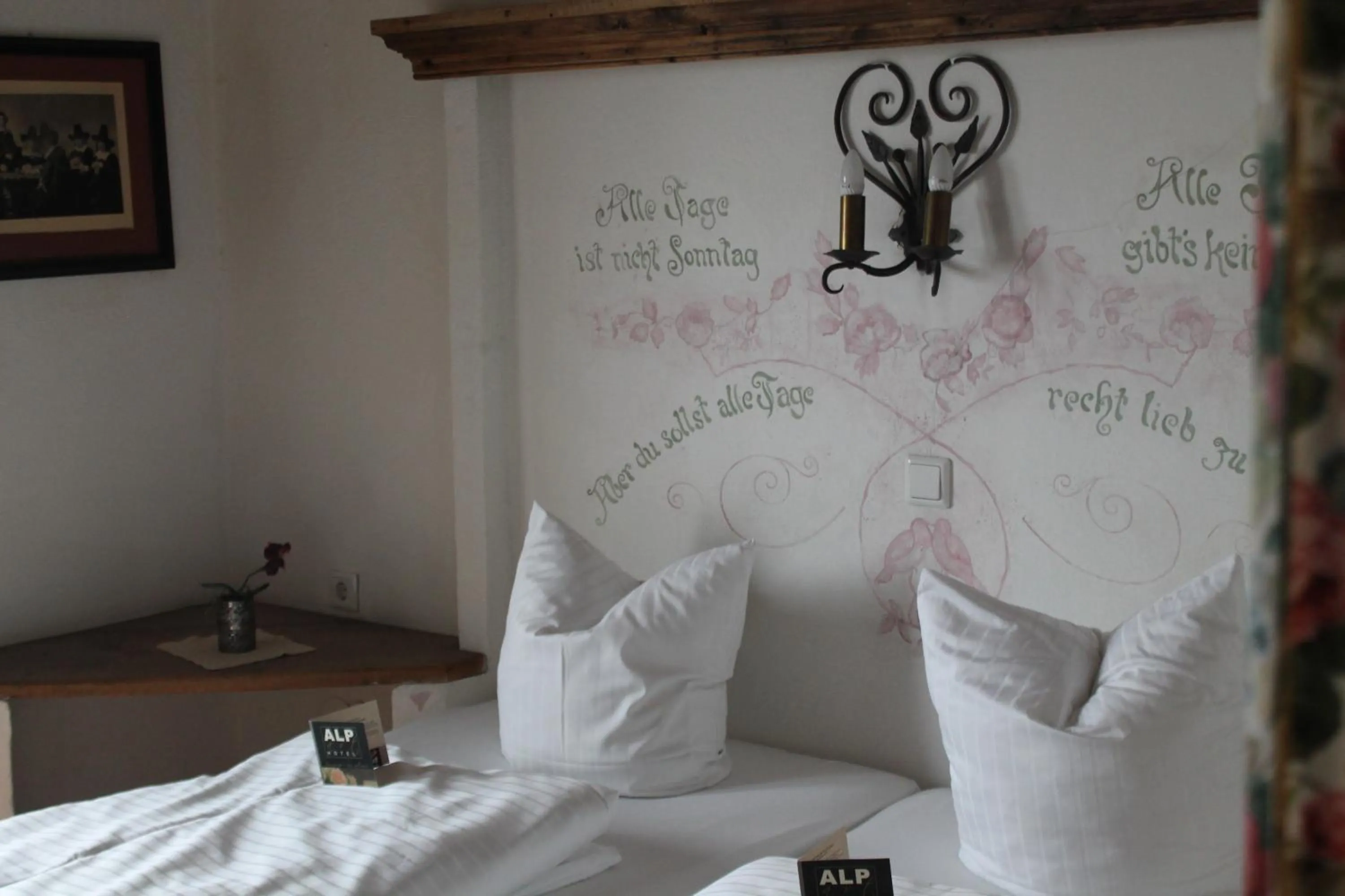 Bed in Alp Art Hotel Götzens