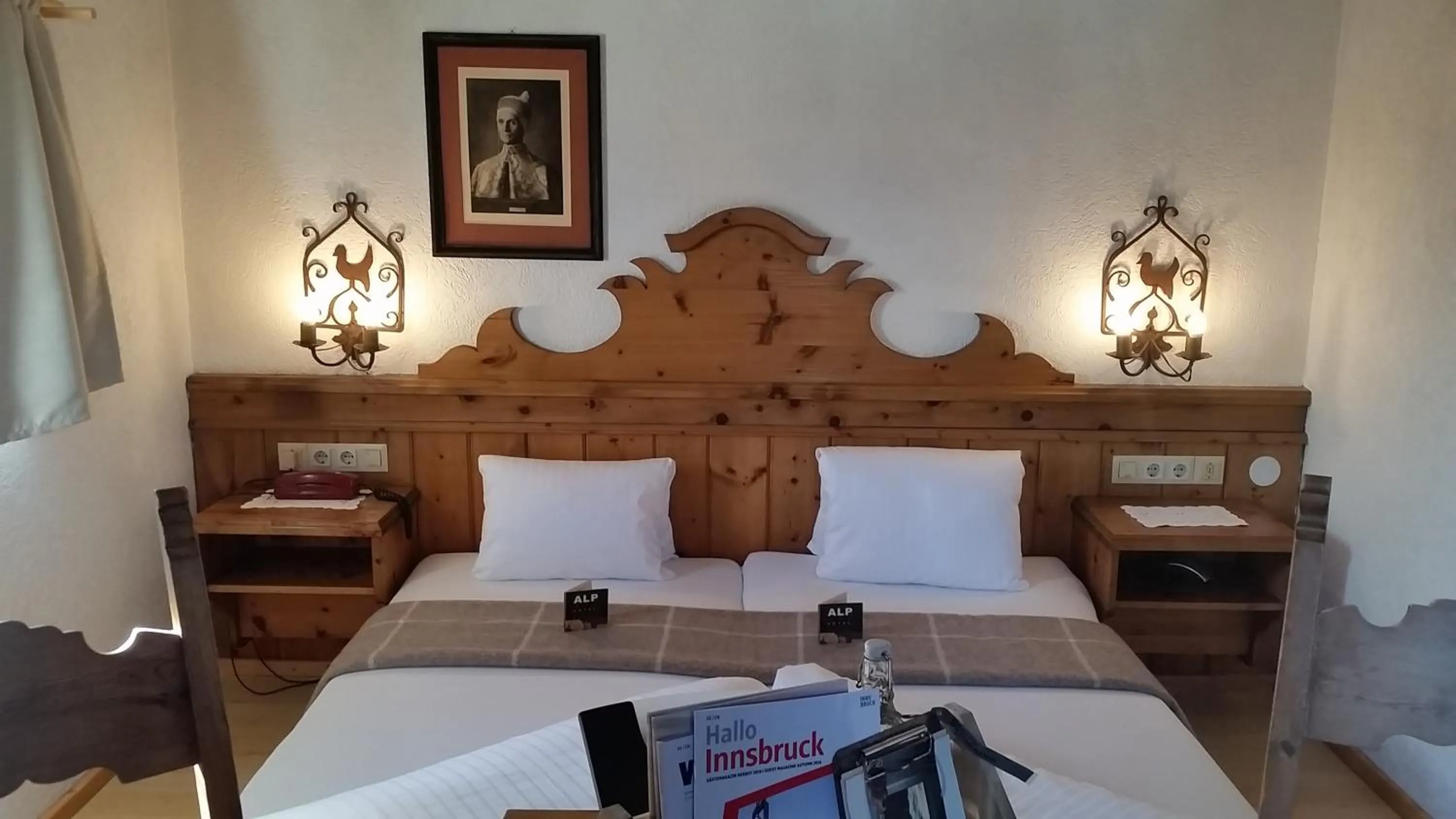 Bed in Alp Art Hotel Götzens