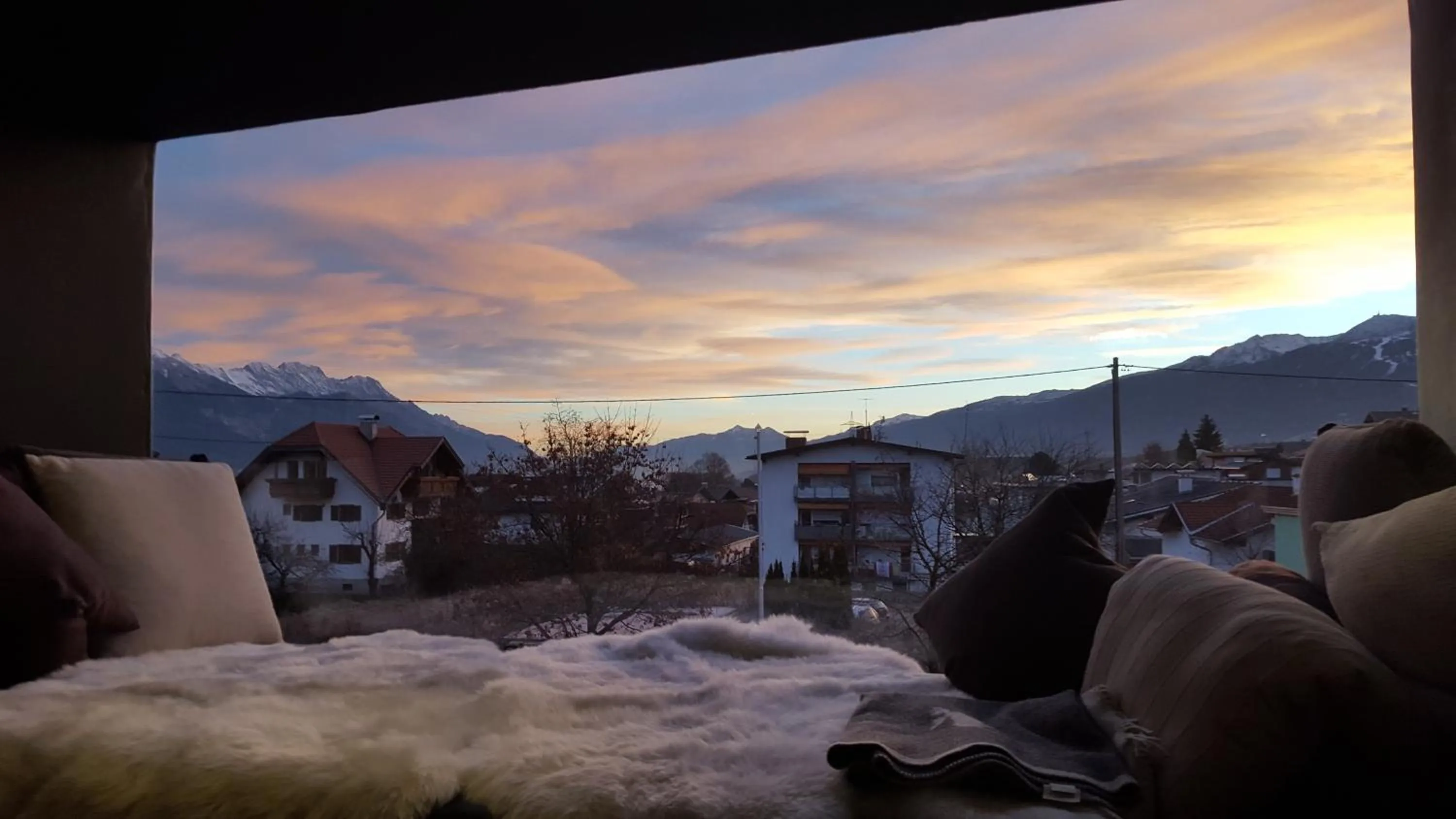 Sunset in Alp Art Hotel Götzens