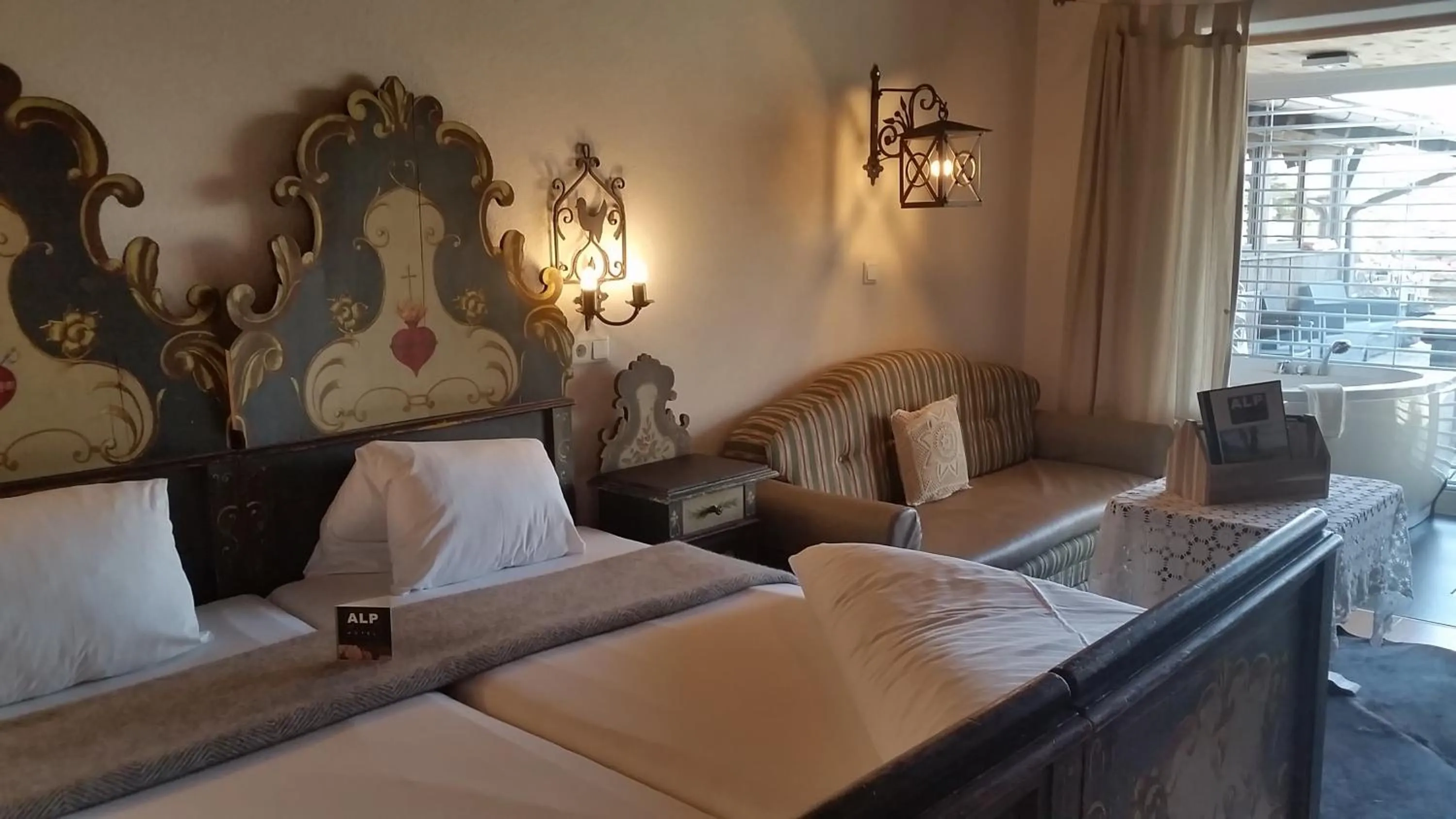 Bedroom, Bed in Alp Art Hotel Götzens