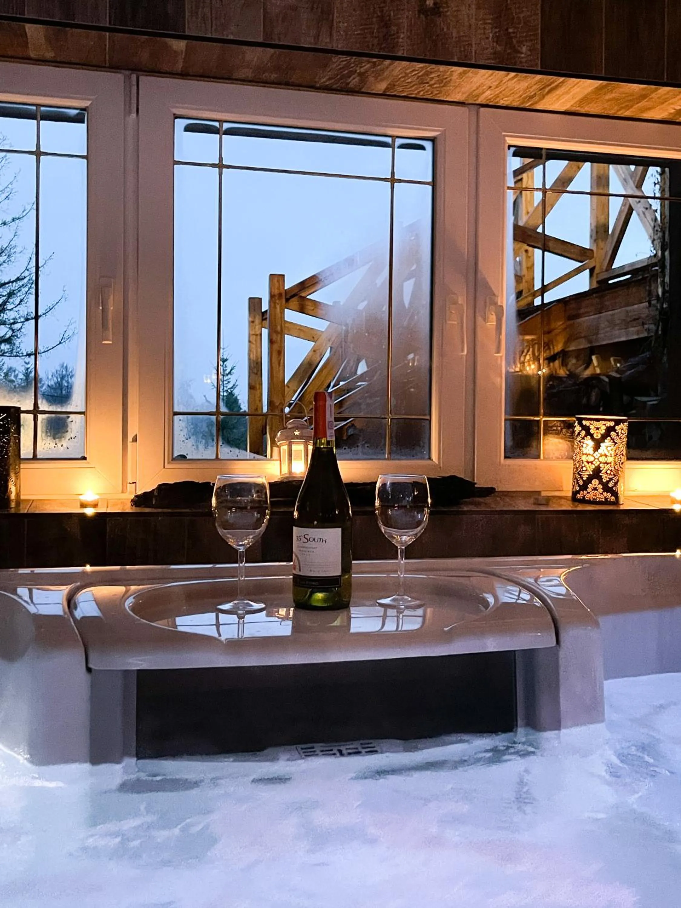 Hot Tub in Beskidzkie Tarasy