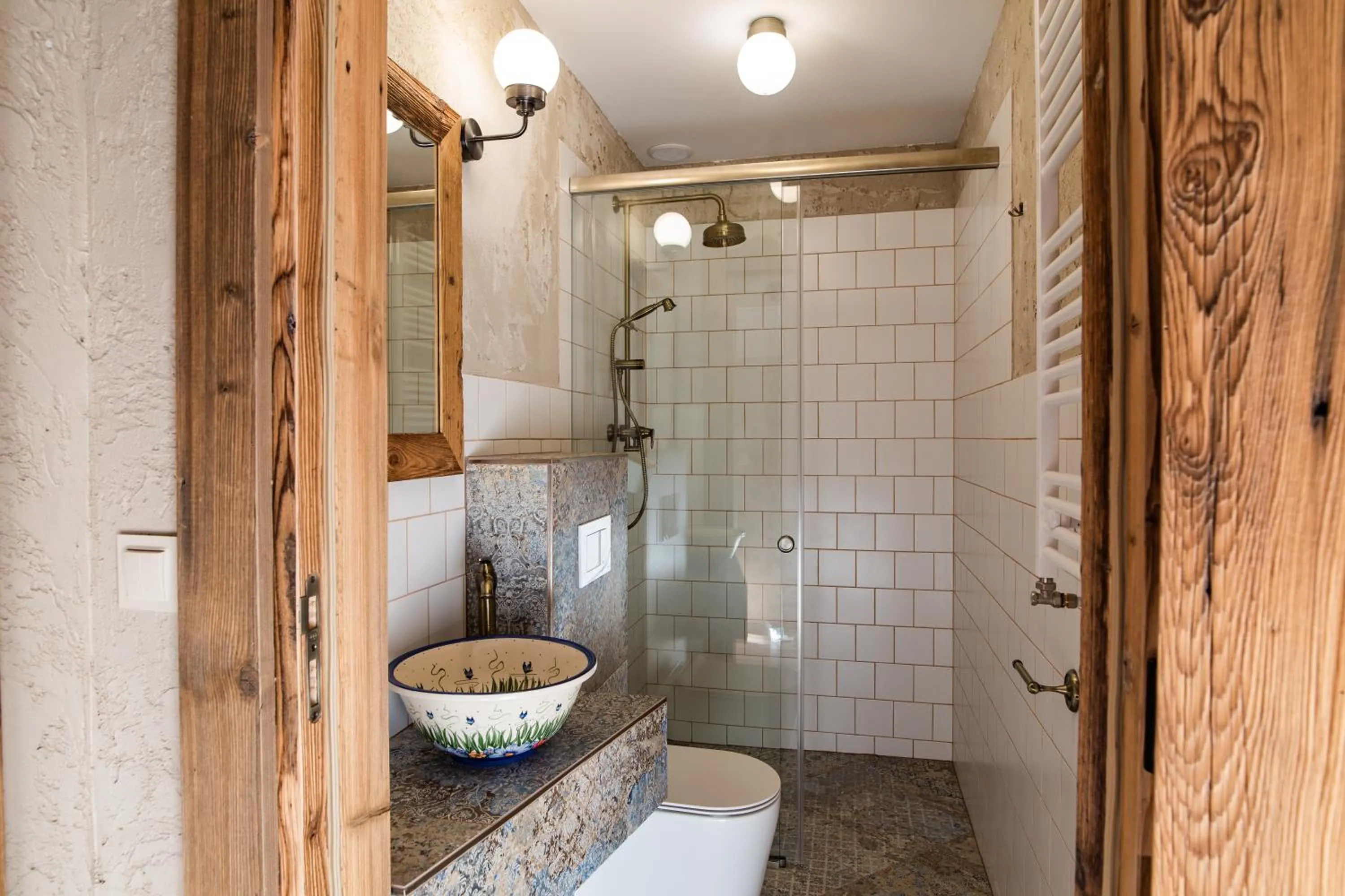 Shower in Beskidzkie Tarasy