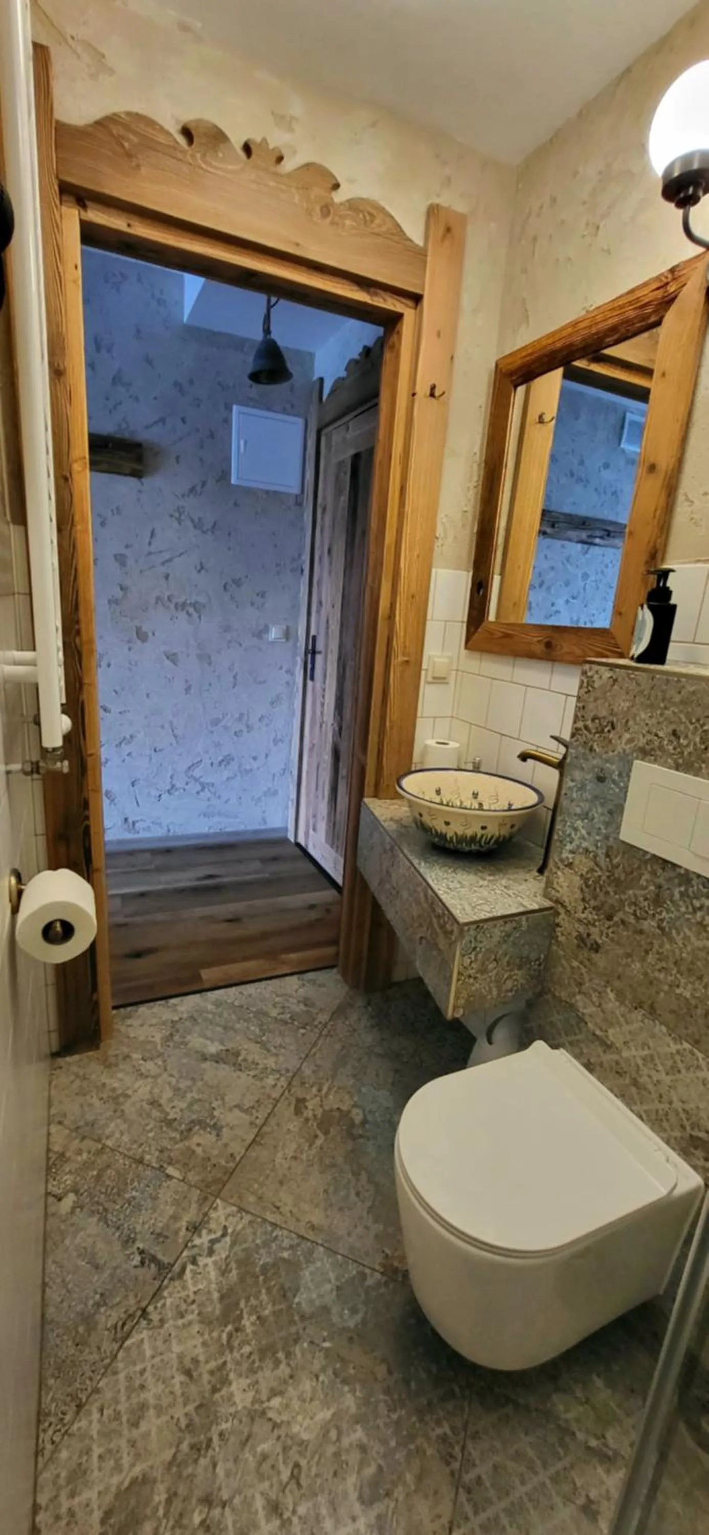 Shower in Beskidzkie Tarasy