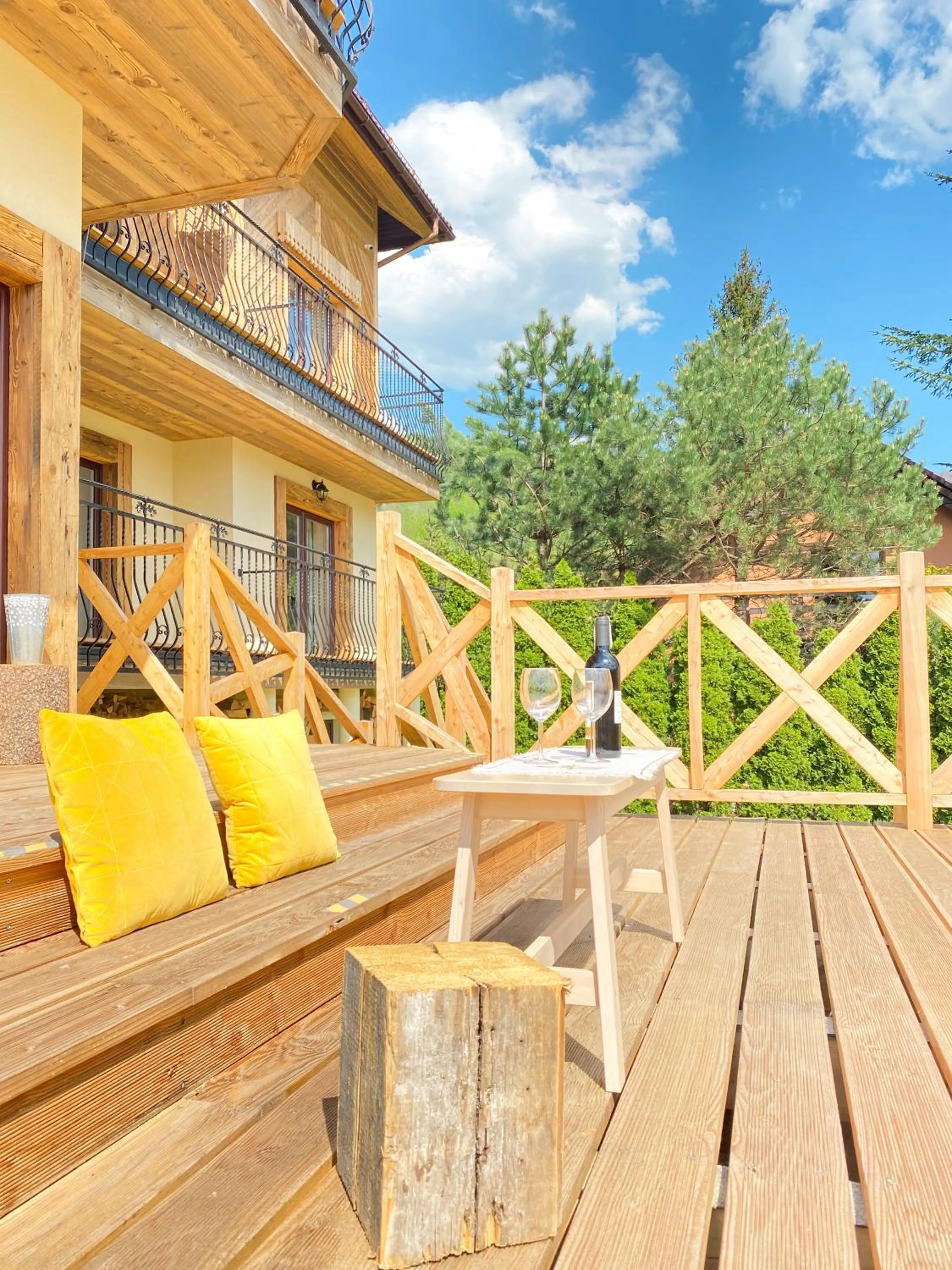 Property building in Beskidzkie Tarasy