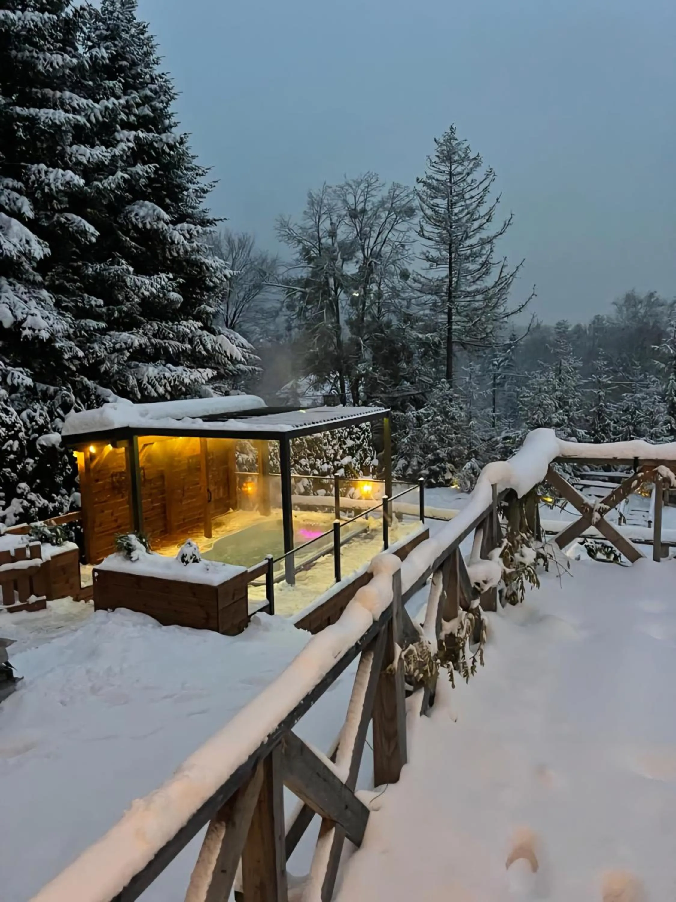 Property building in Beskidzkie Tarasy