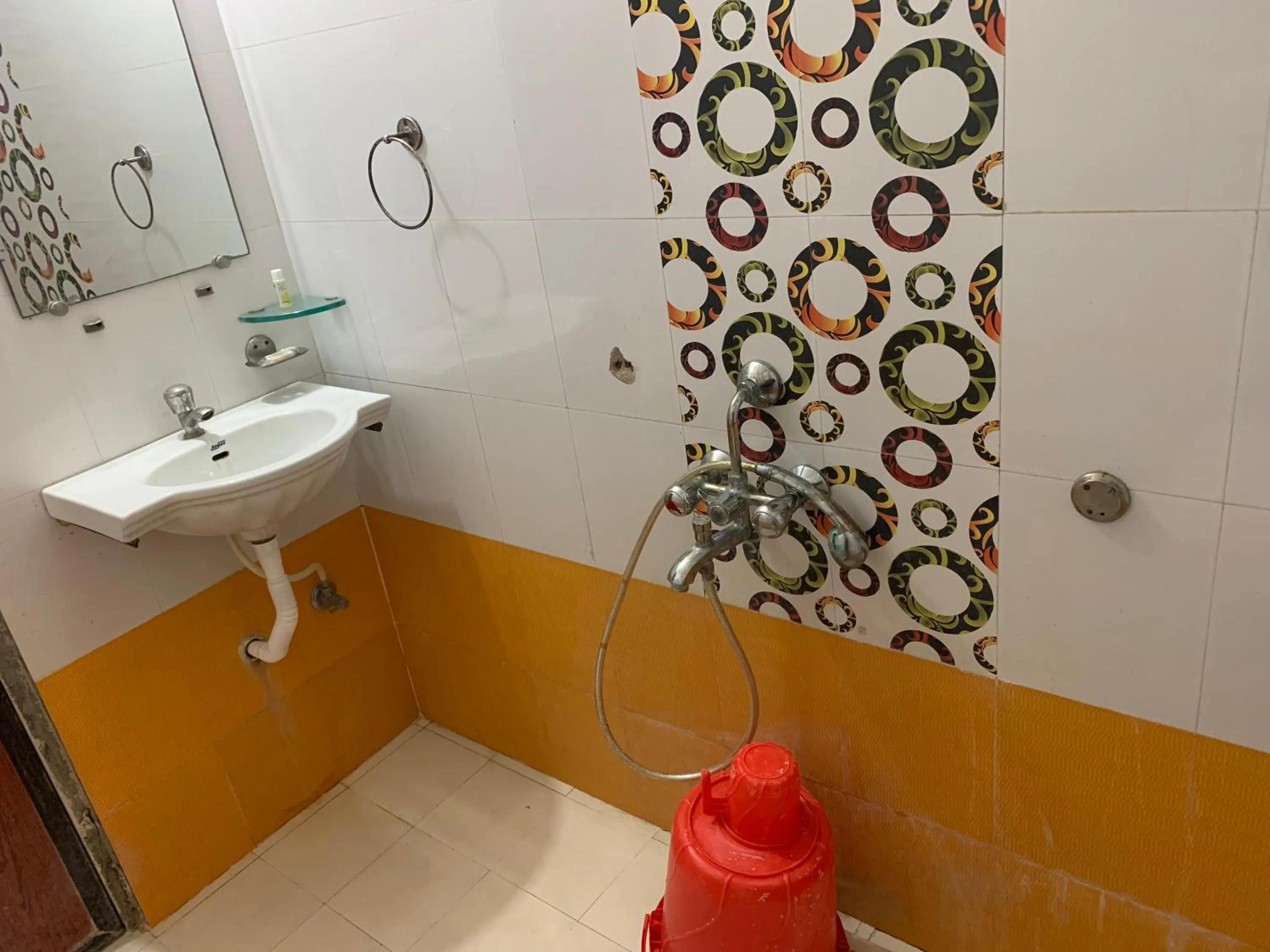 Bathroom in JK Rooms 147 Lions - Koradi Nagpur
