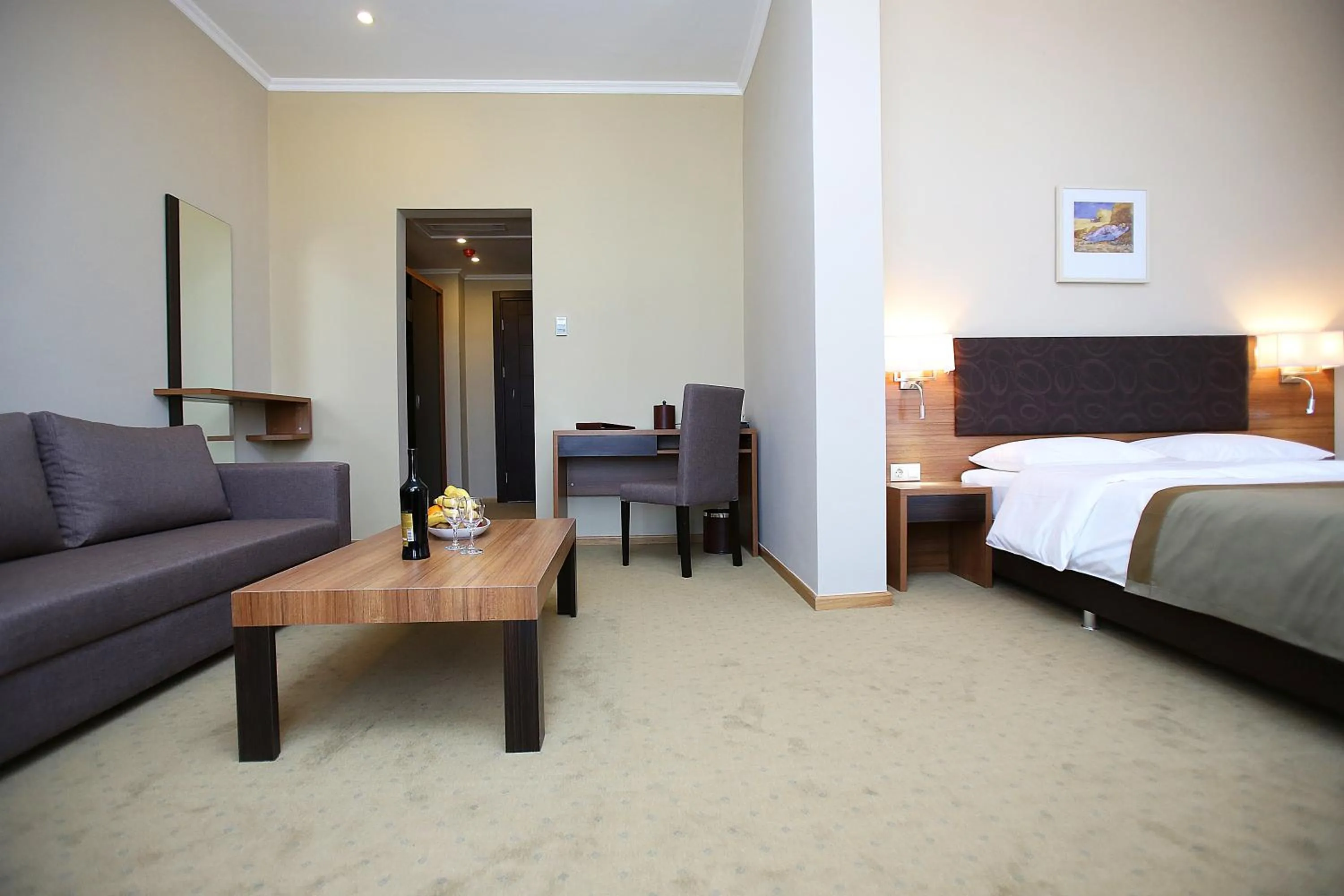 Photo of the whole room, Bed in Tskaltubo Plaza Hotel