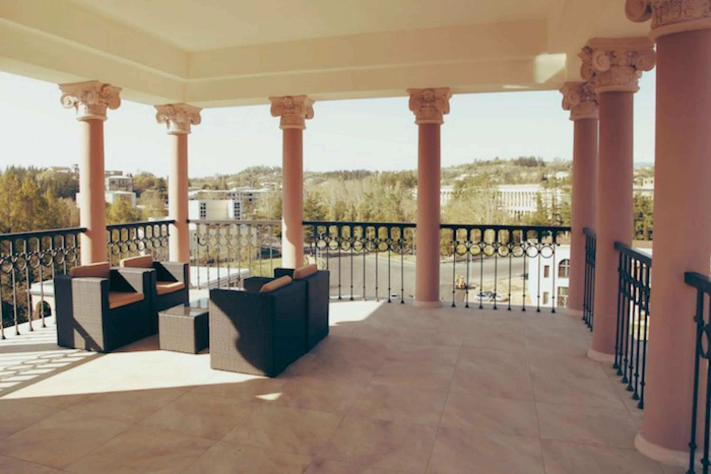 Balcony/Terrace in Tskaltubo Plaza Hotel