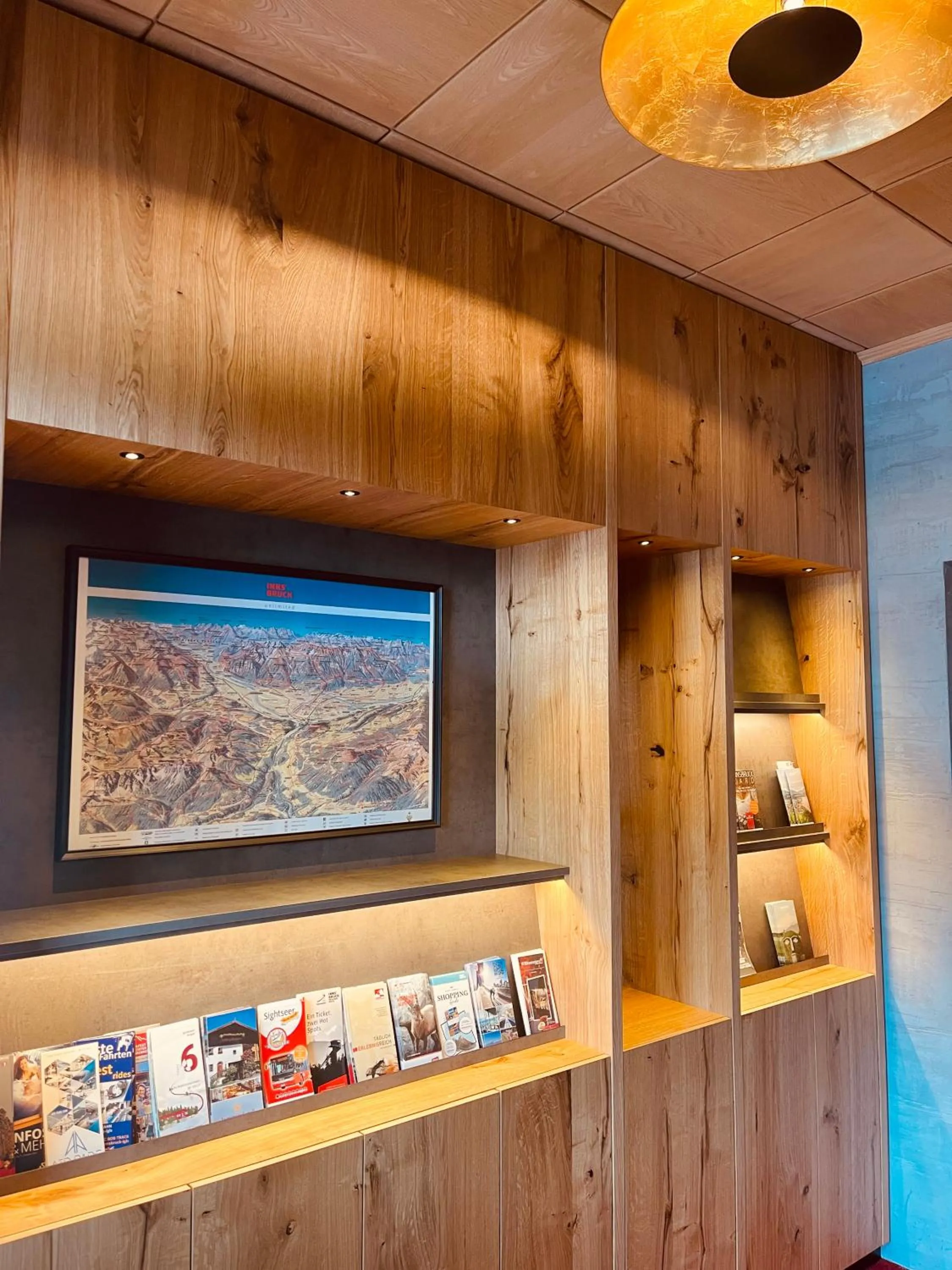 Lobby or reception in Hotel Sonnenhof - bed & breakfast & appartements