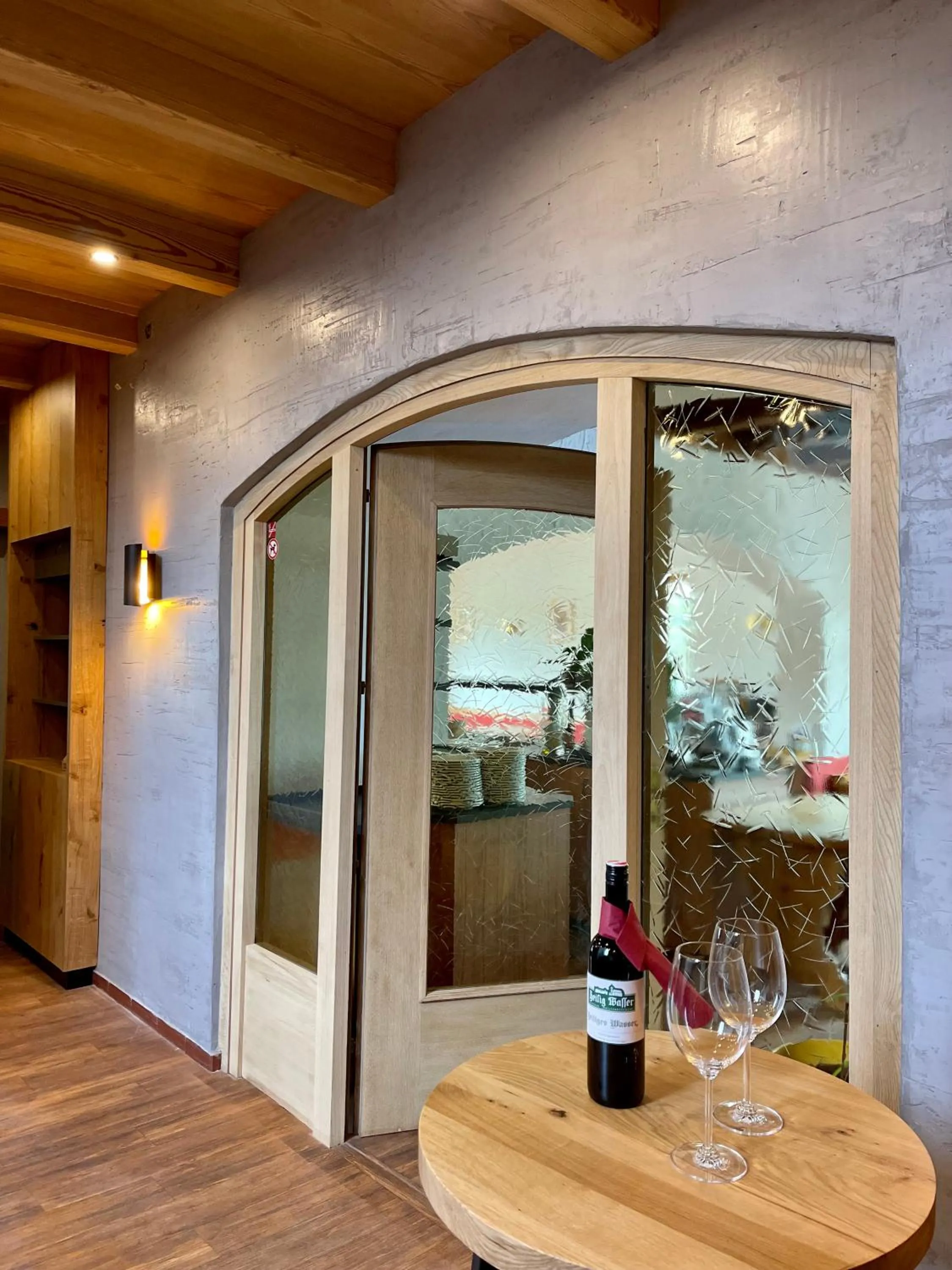 Lobby or reception in Hotel Sonnenhof - bed & breakfast & appartements