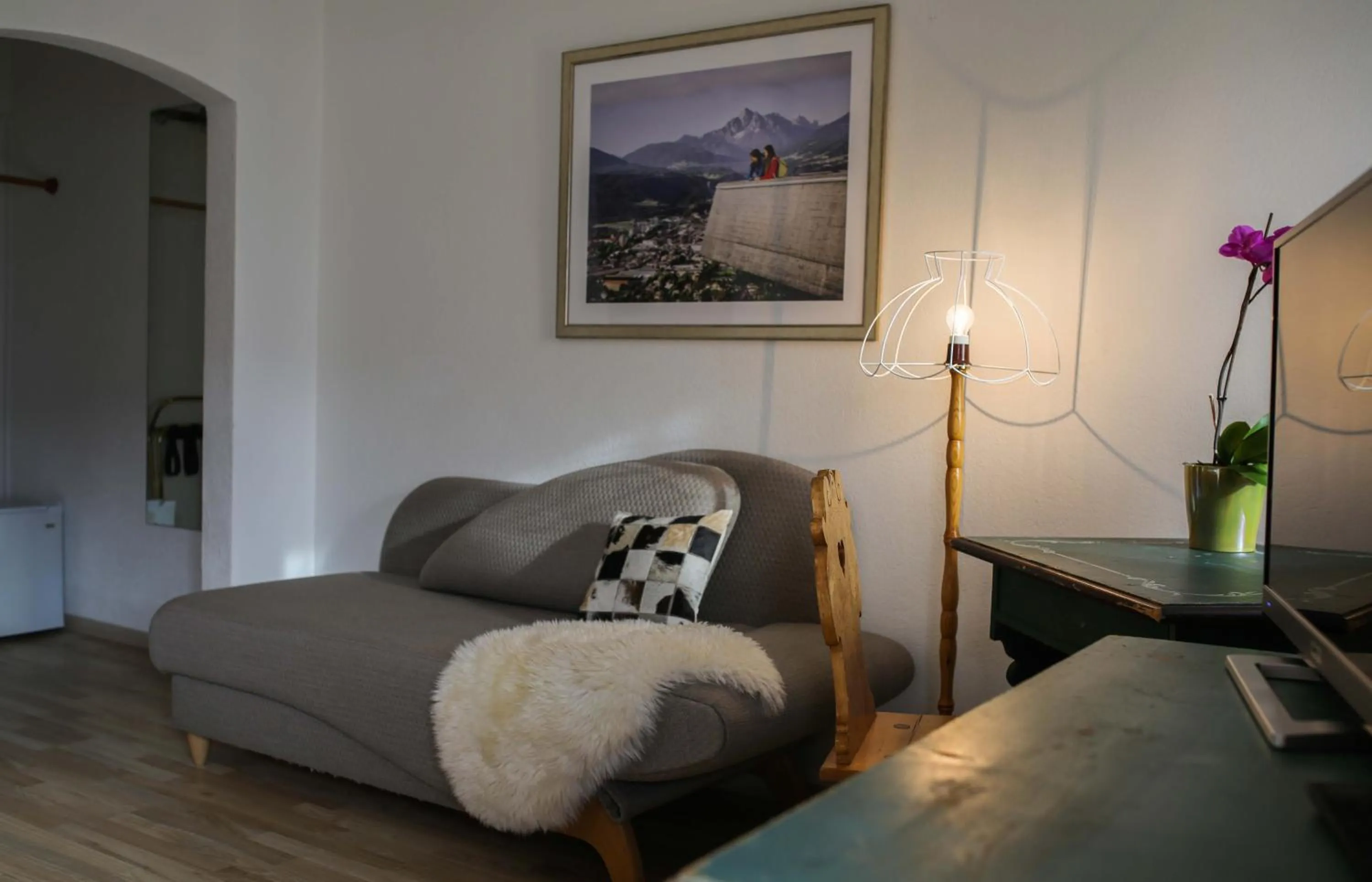 TV and multimedia in Hotel Sonnenhof - bed & breakfast & appartements