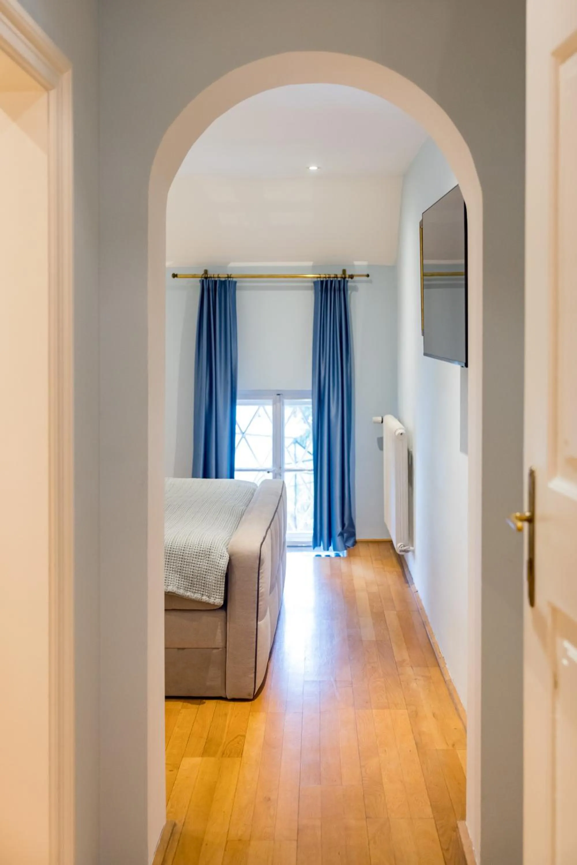 Bed in Der Schlosswirt zu Anif - Biedermeierhotel und Restaurant