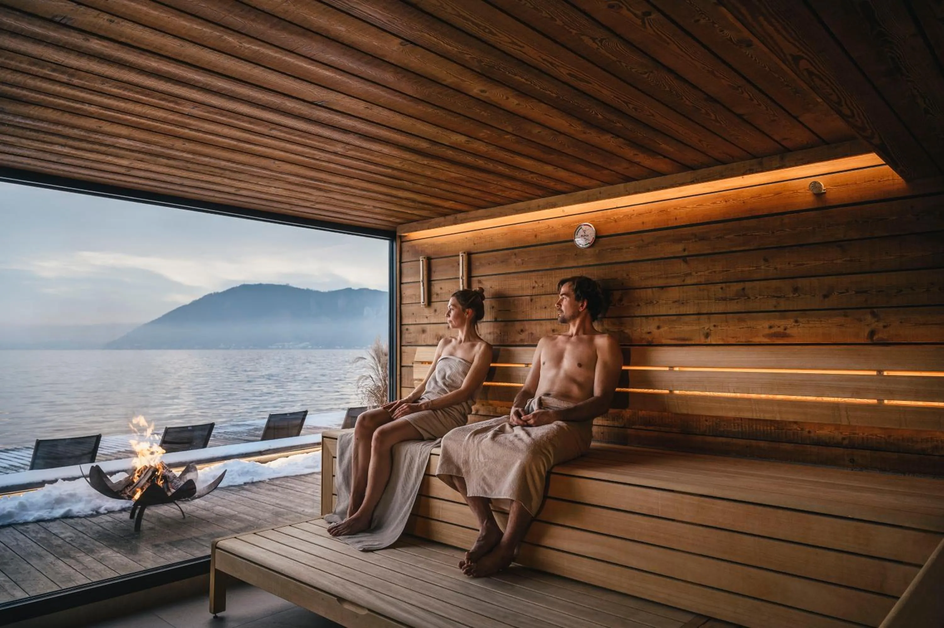 Sauna in Das Traunsee - Das Hotel zum See 4 Stern Superior
