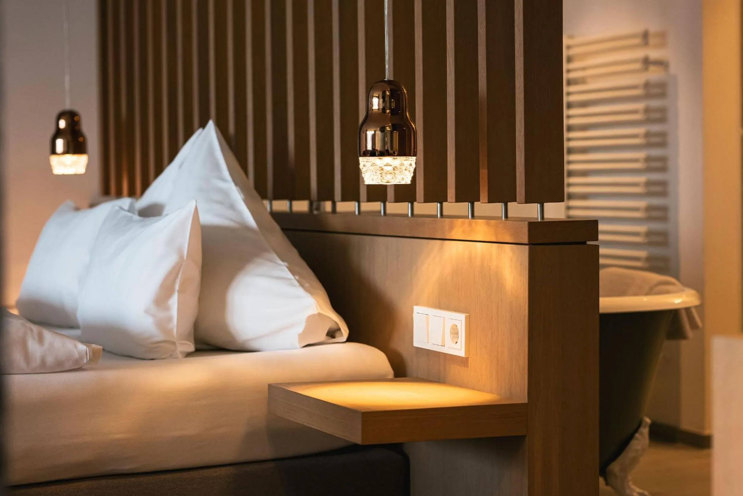 Bed in Das Traunsee - Das Hotel zum See 4 Stern Superior