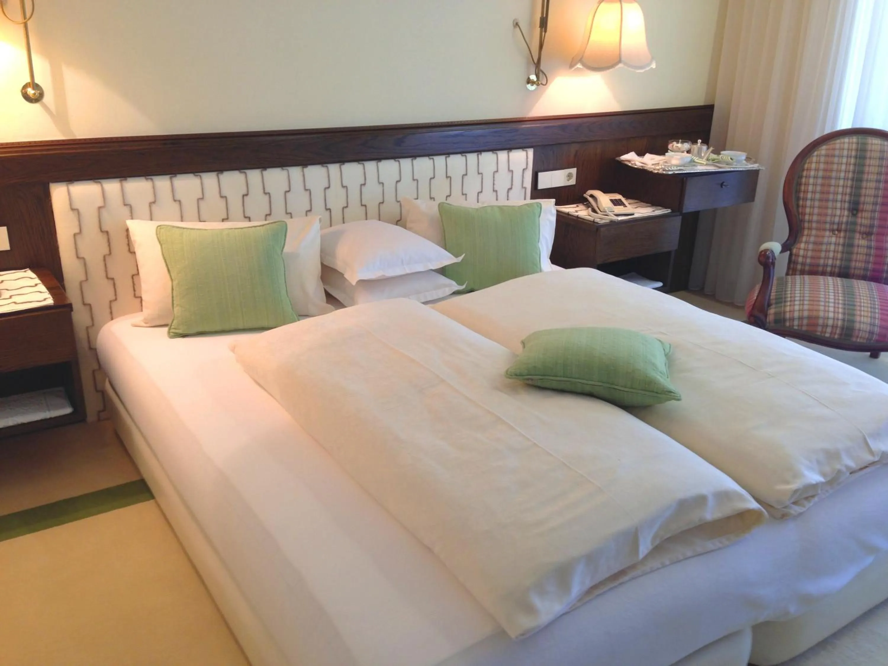 Bed in Dietrichsteinerhof Apartments & Rooms