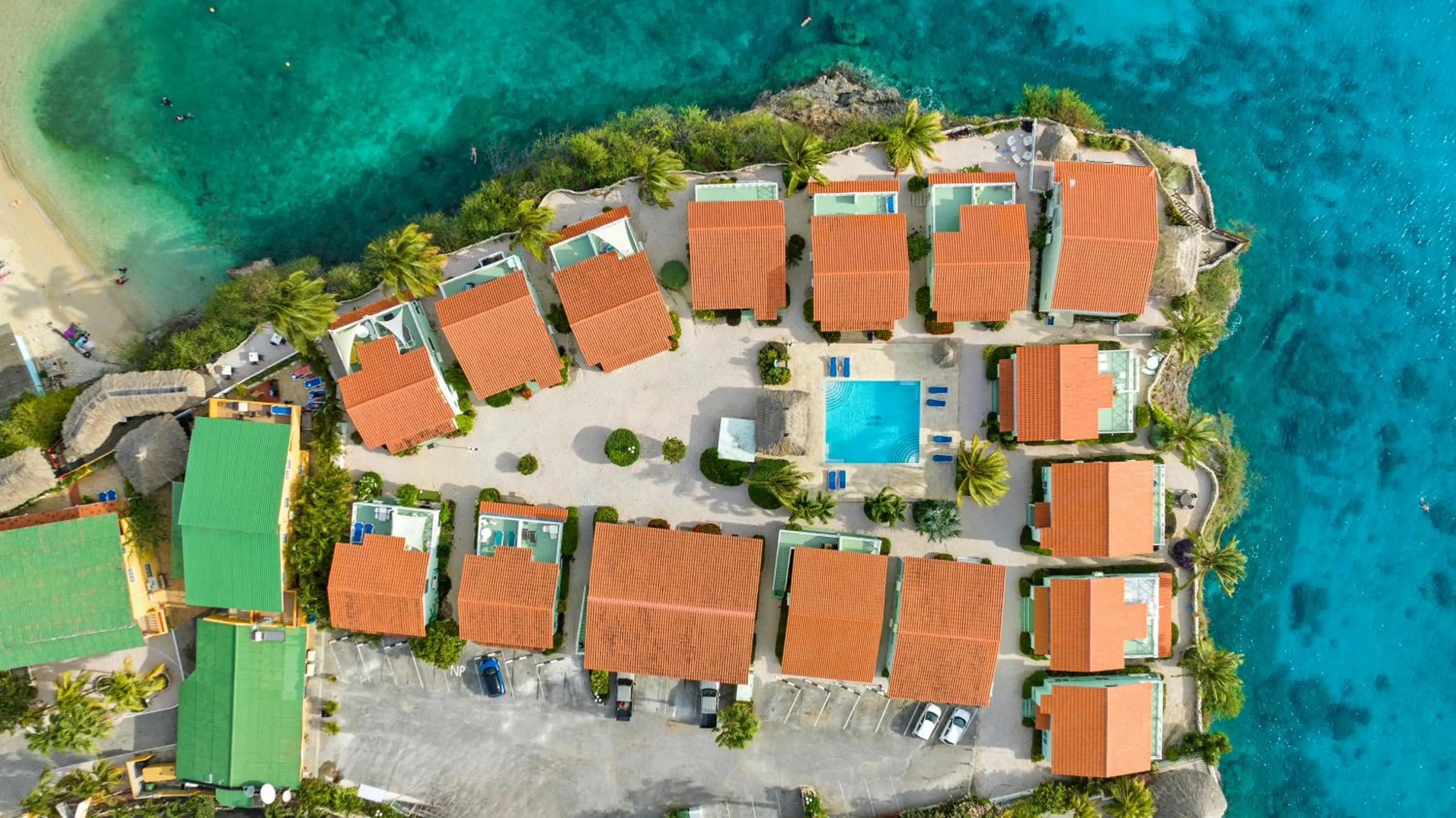 Bird's eye view in Lagoon Ocean Resort