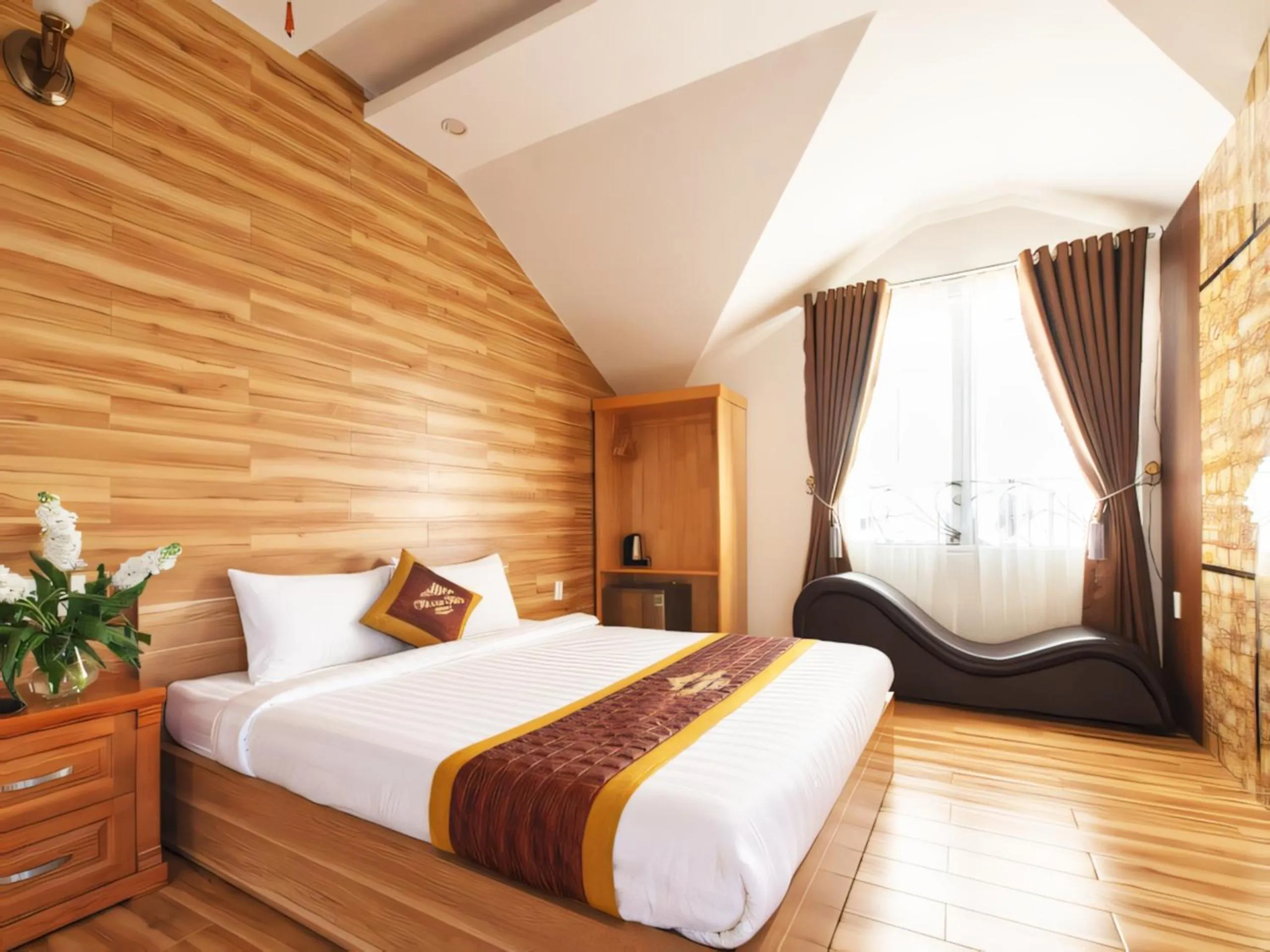 Bed in Thanh Thuy Hotel