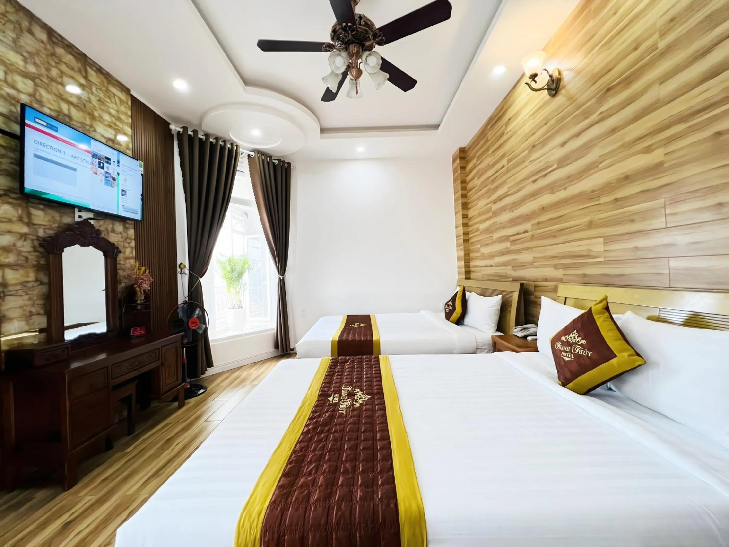 Bed in Thanh Thuy Hotel
