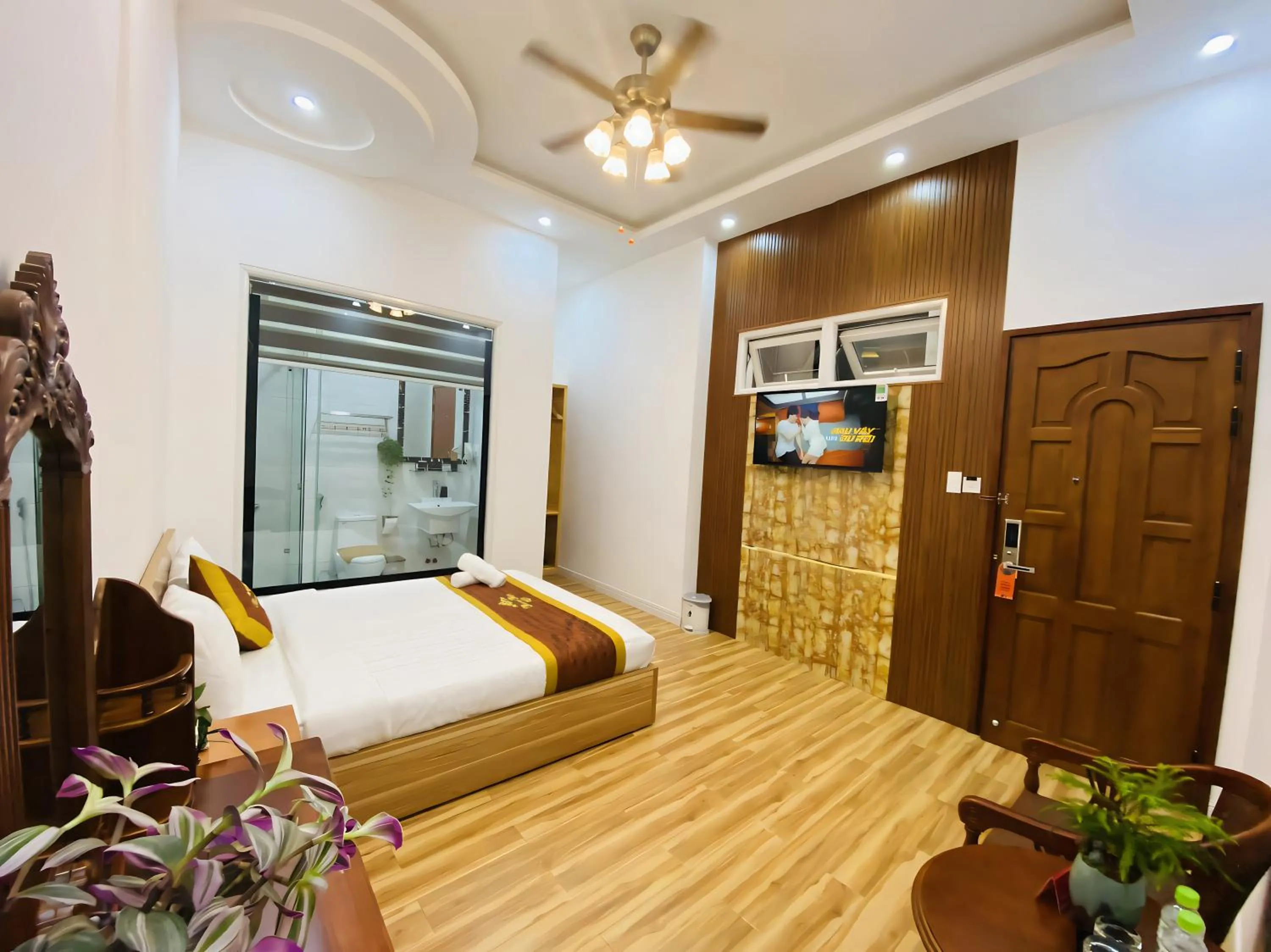 Bed in Thanh Thuy Hotel