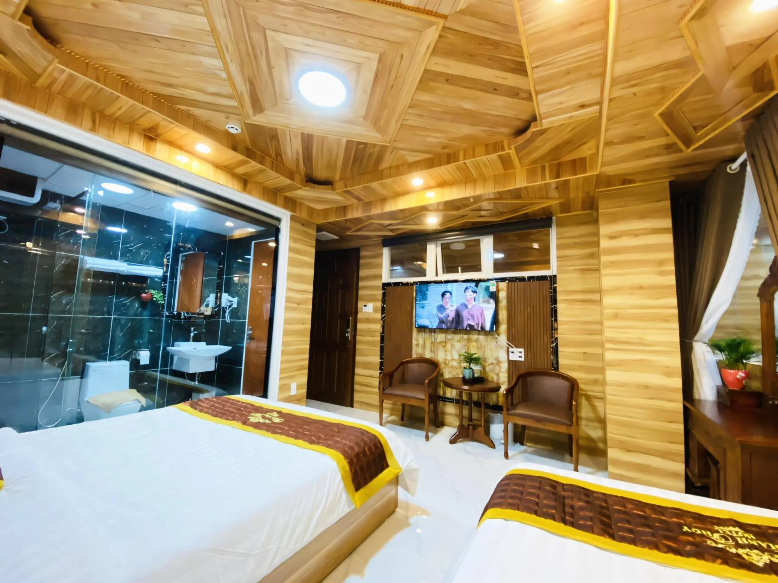 Bed in Thanh Thuy Hotel