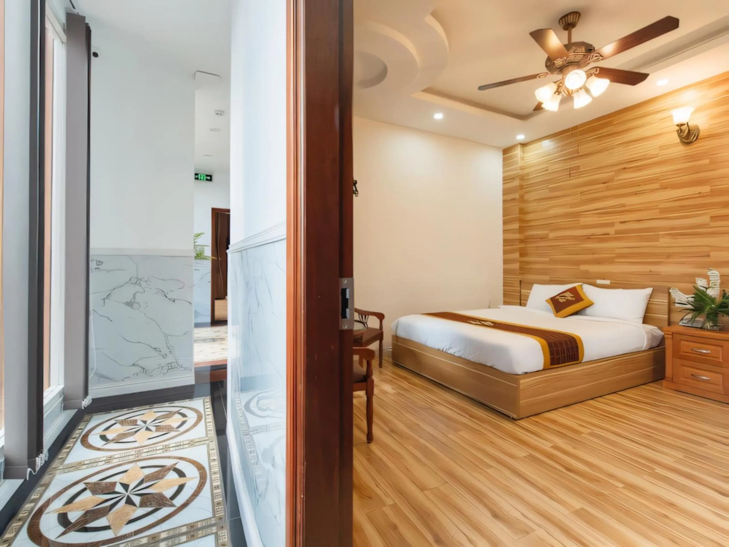 Bed in Thanh Thuy Hotel