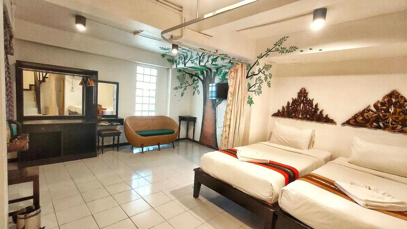 Bedroom, Bed in Vlodge House