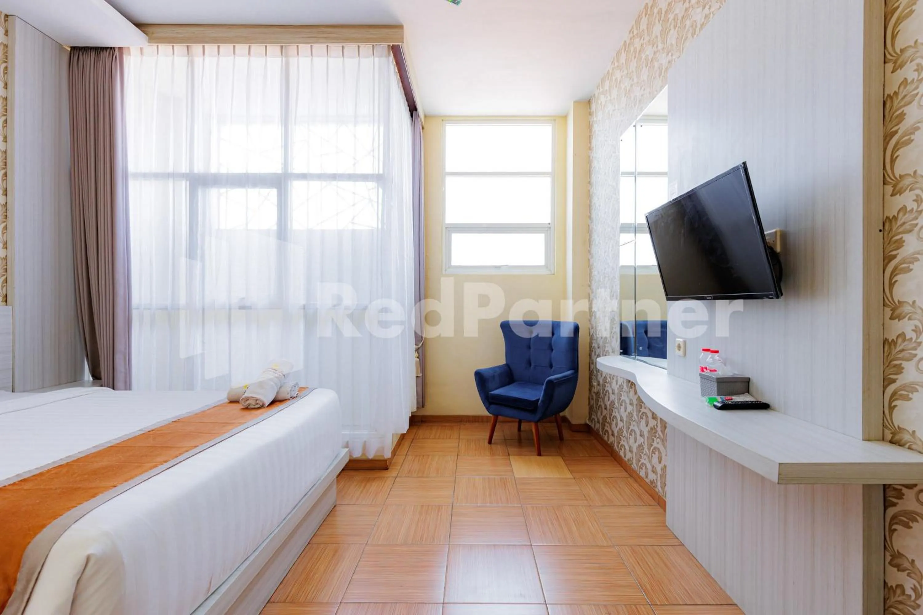 Bedroom, Bed in De Malang Sweet Homestay Syariah Mitra RedDoorz