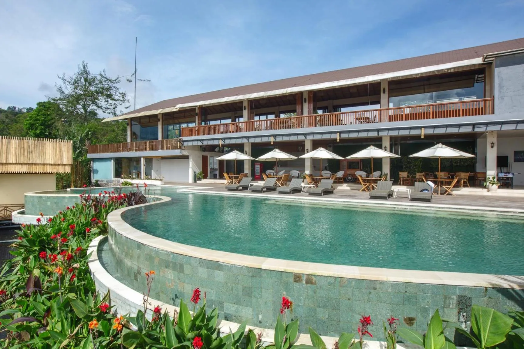 Swimming pool in Giriwood Hotel & Villa