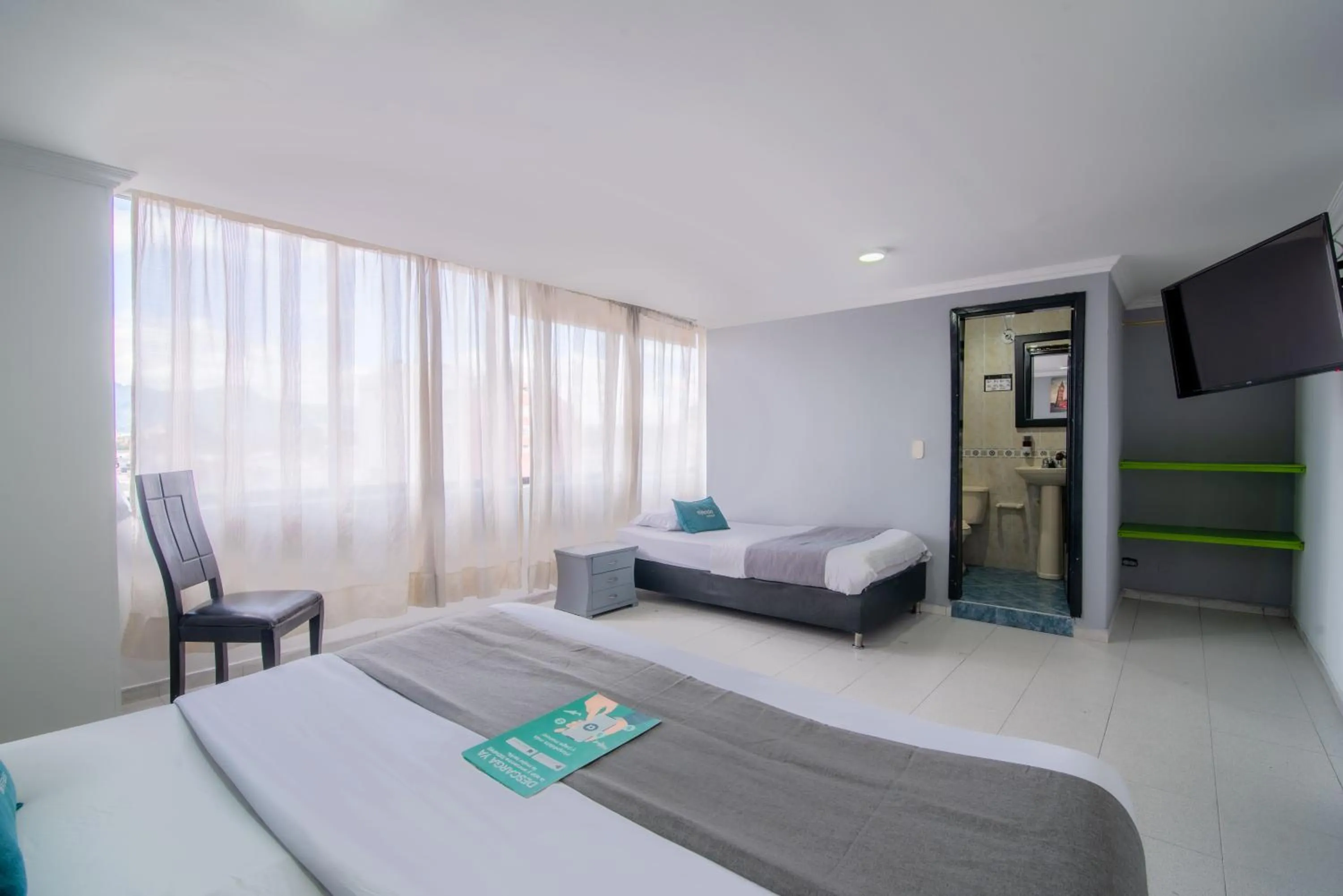 Bed in Hotel Elegant Suite