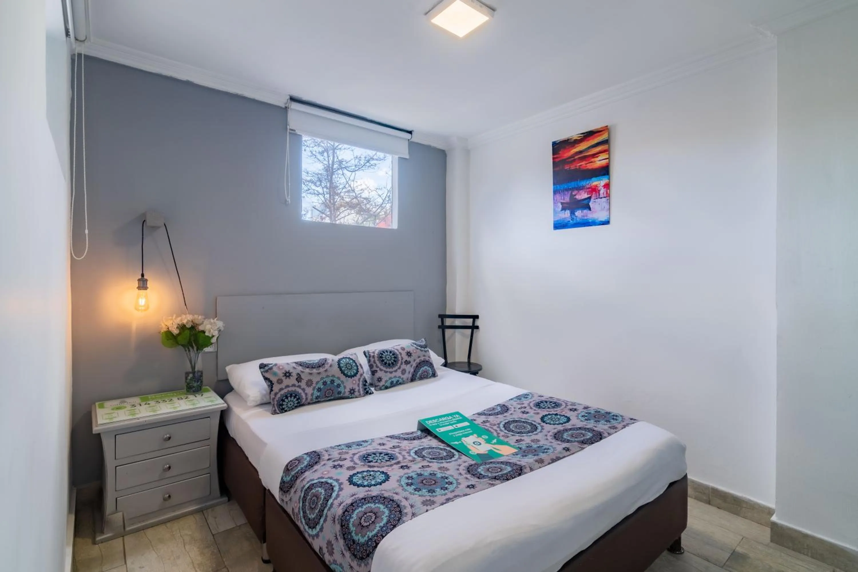 Bed in Hotel Elegant Suite