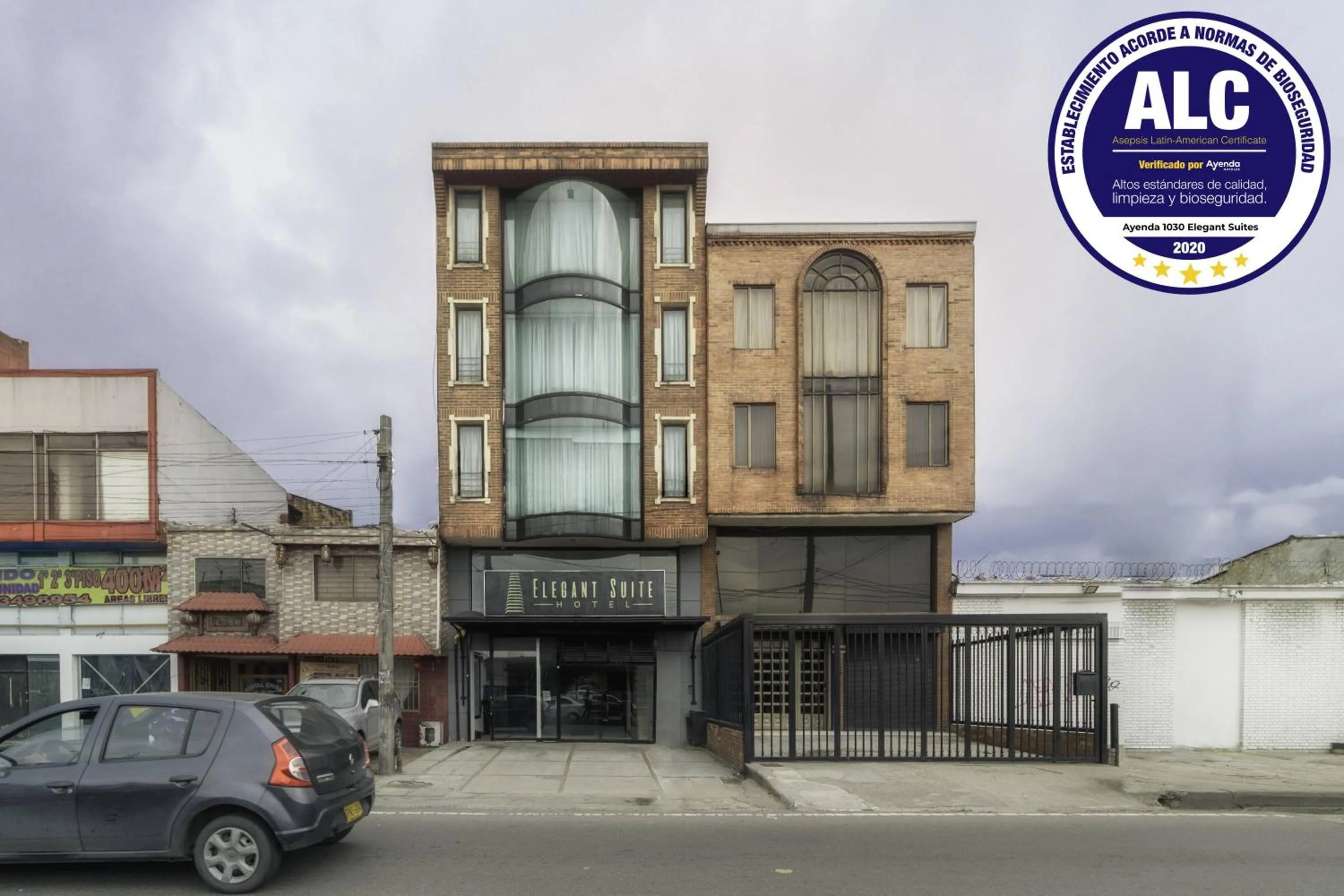 Property building in Hotel Elegant Suite