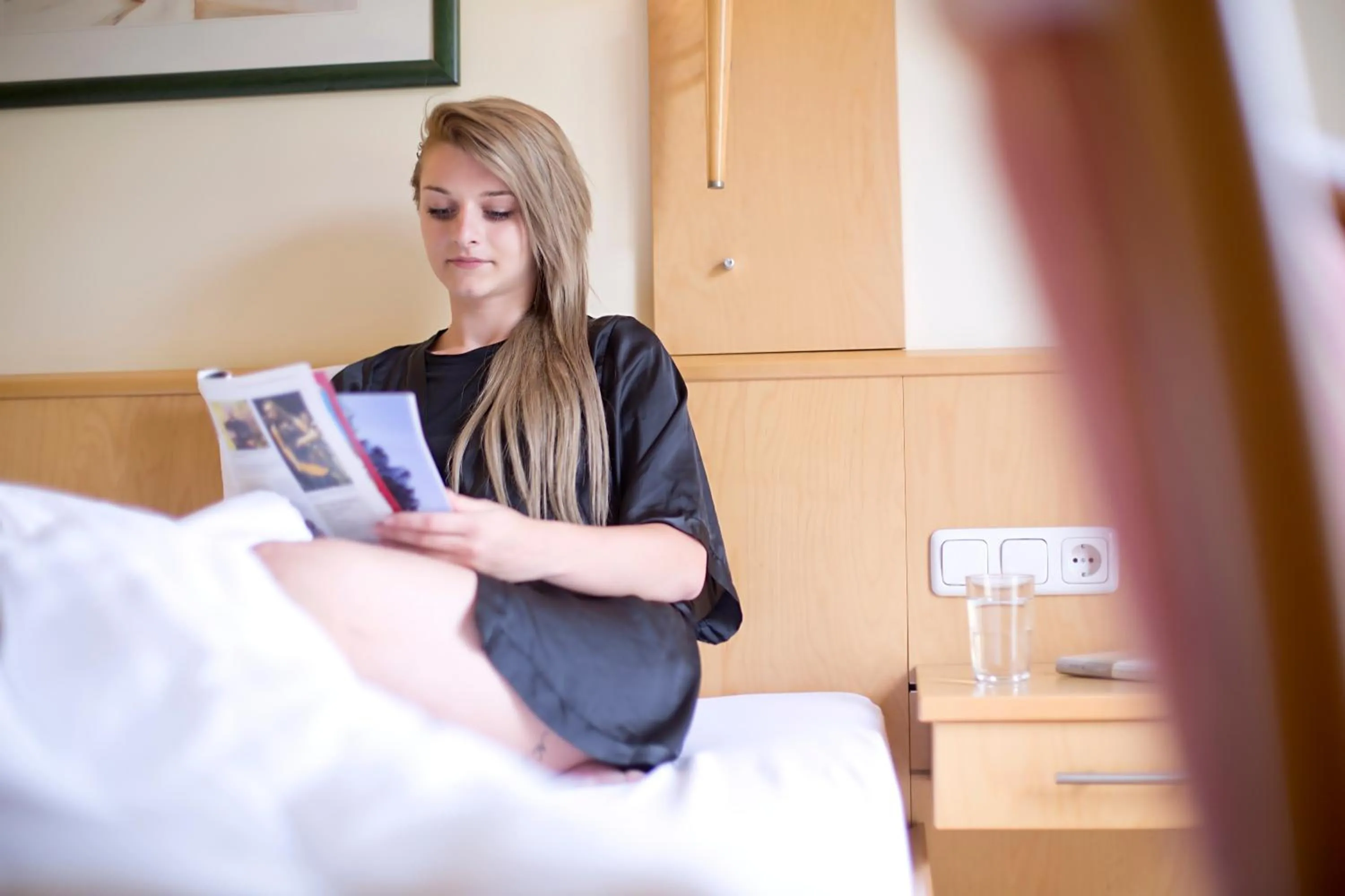 Bed in Hotel Restaurant Müllner