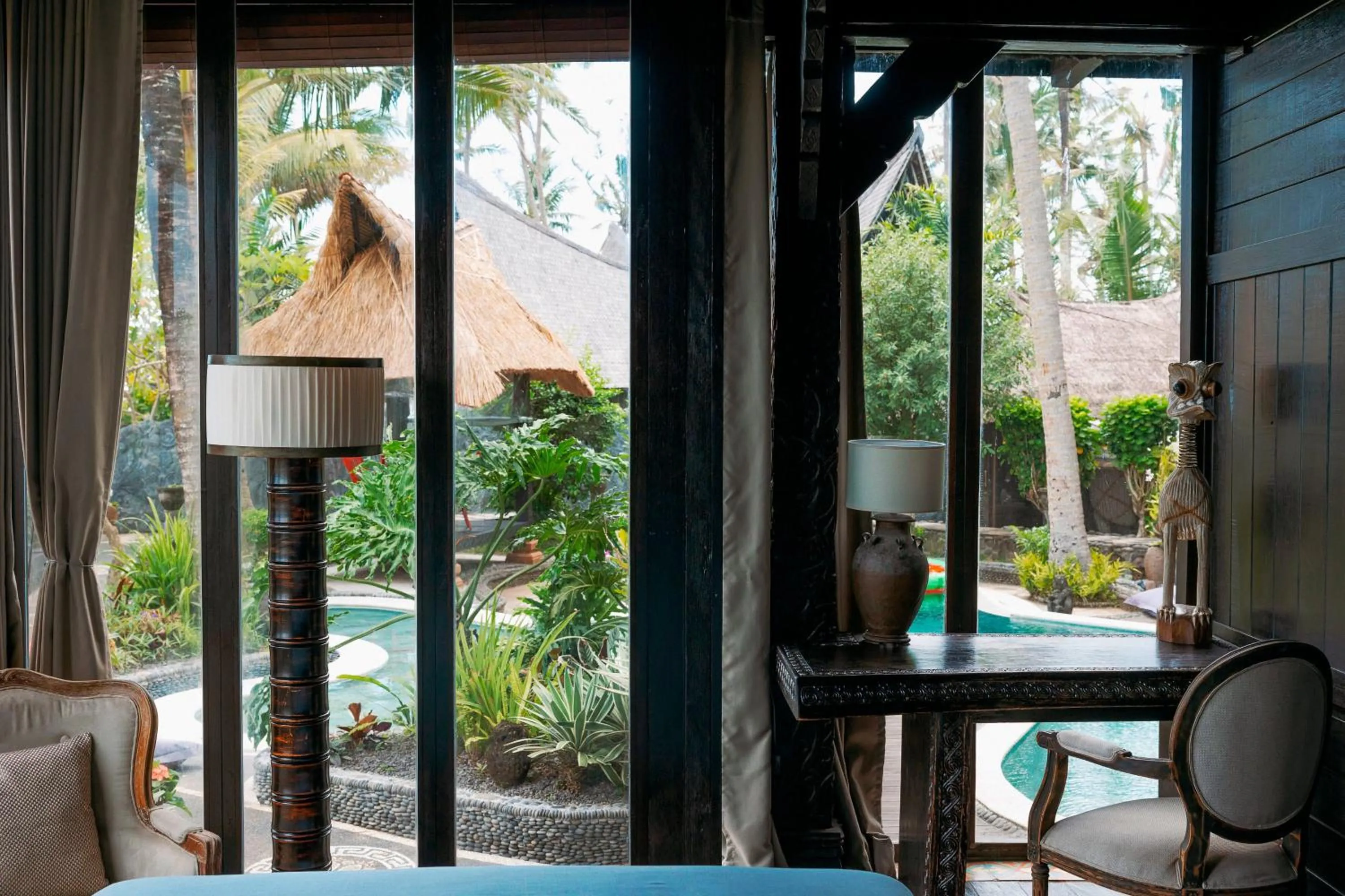 Seating area in Most Exotic Villa Keong Tabanan