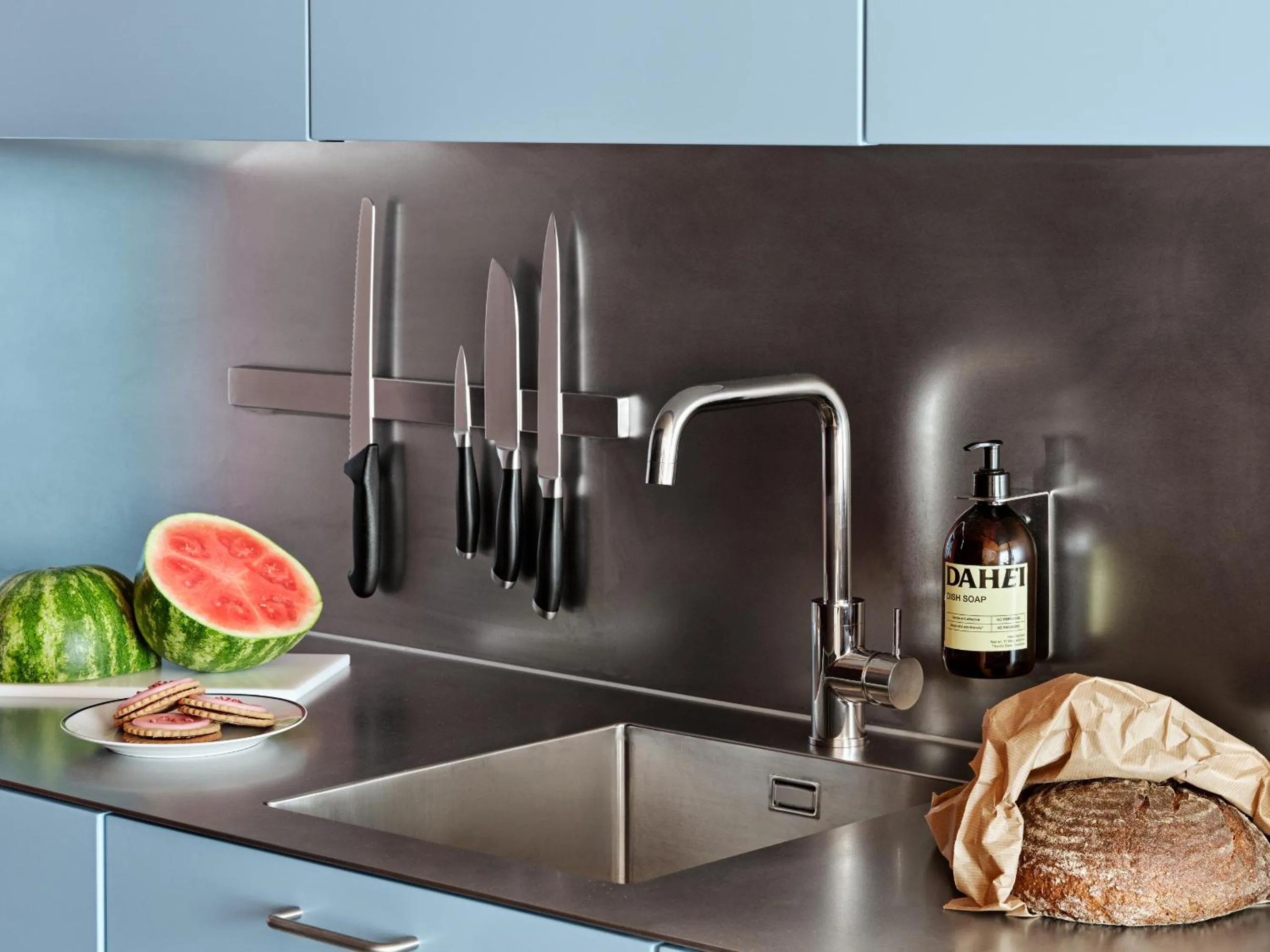 Kitchen or kitchenette in Dahei Apartment Hotel