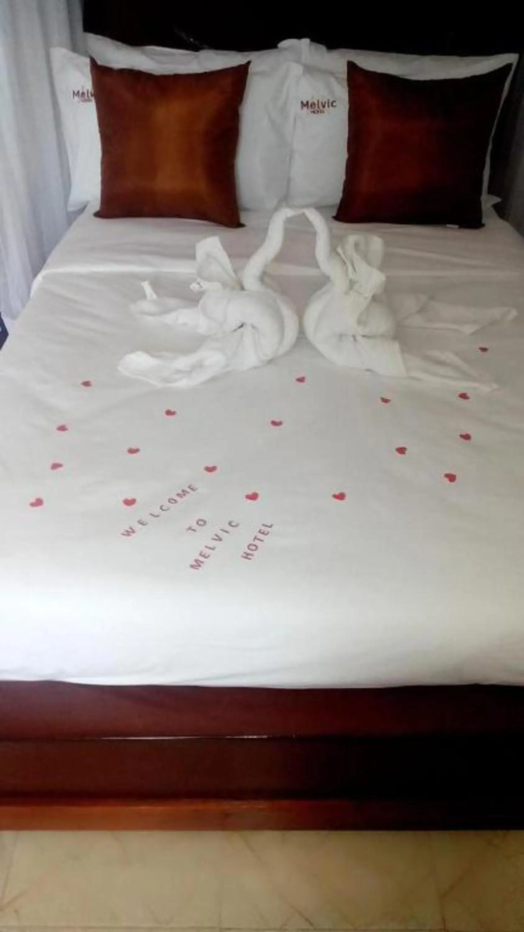 Bedroom in Melvic Hotel