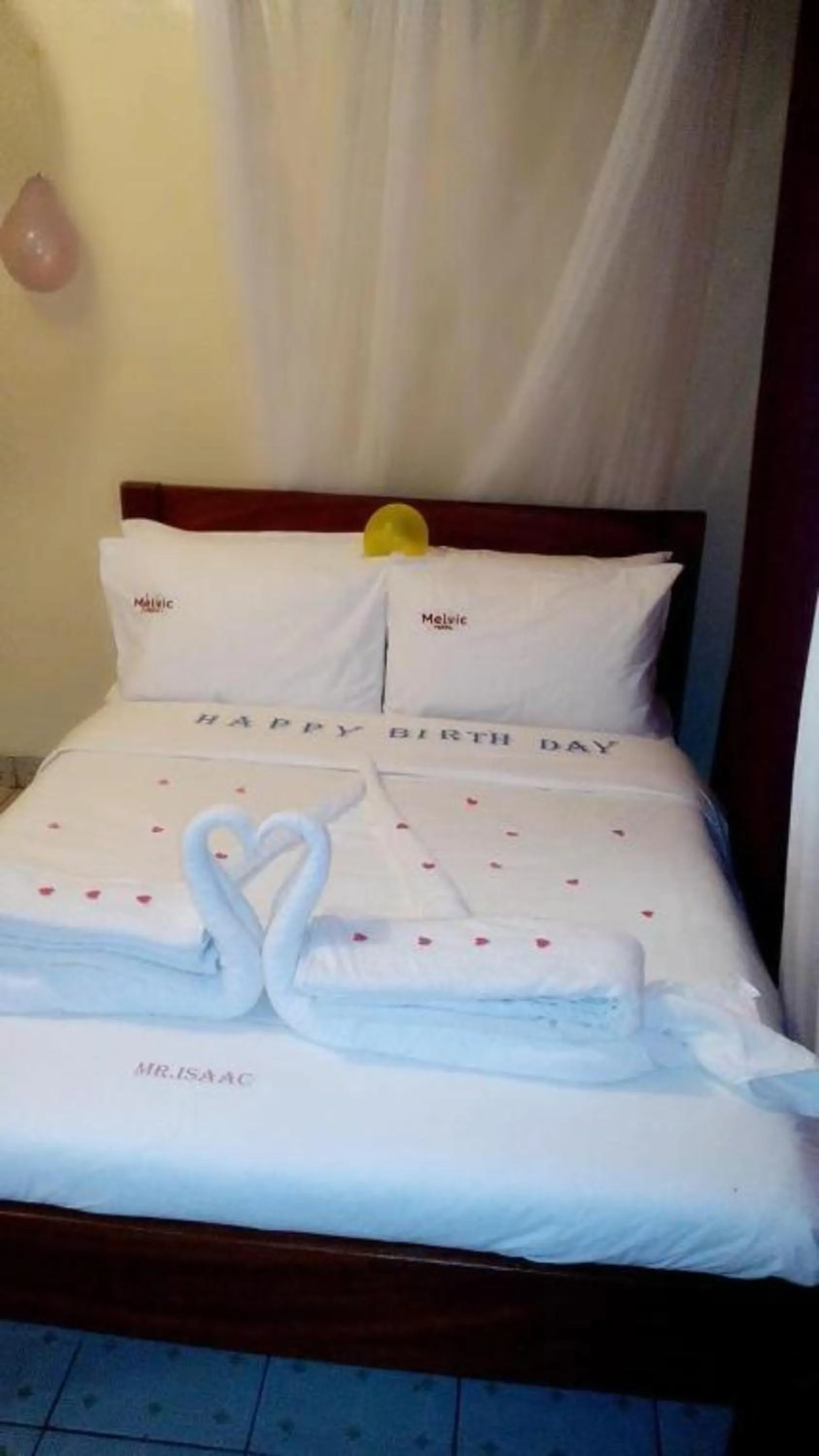 Bedroom in Melvic Hotel