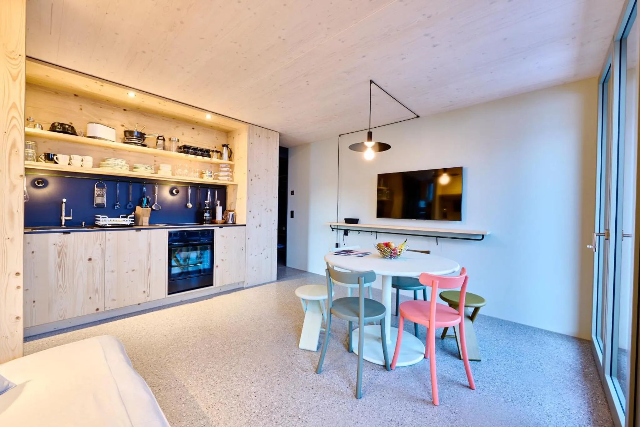 TV and multimedia in Apart Hotel Adelboden am Dorfplatz