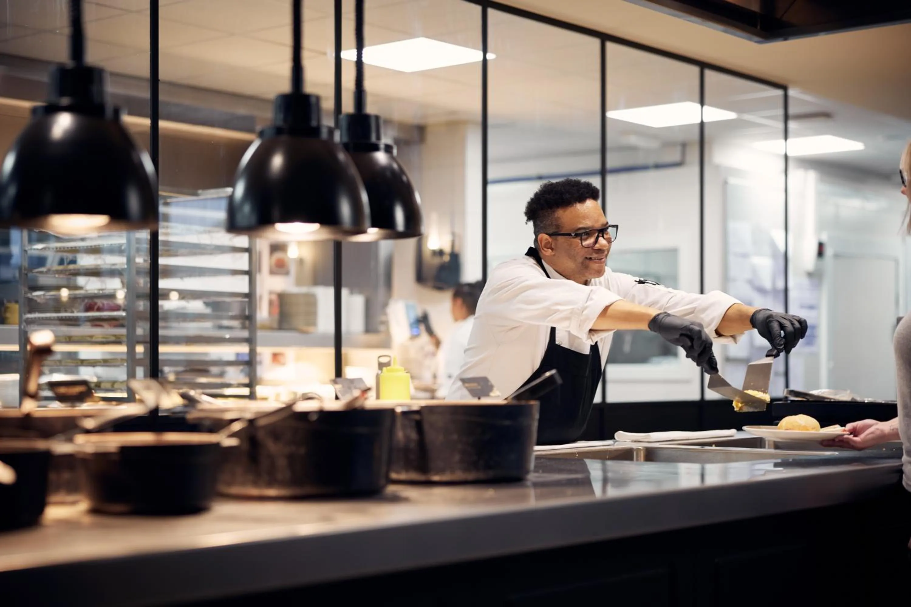 Food and drinks in Van der Valk Hotel Gent