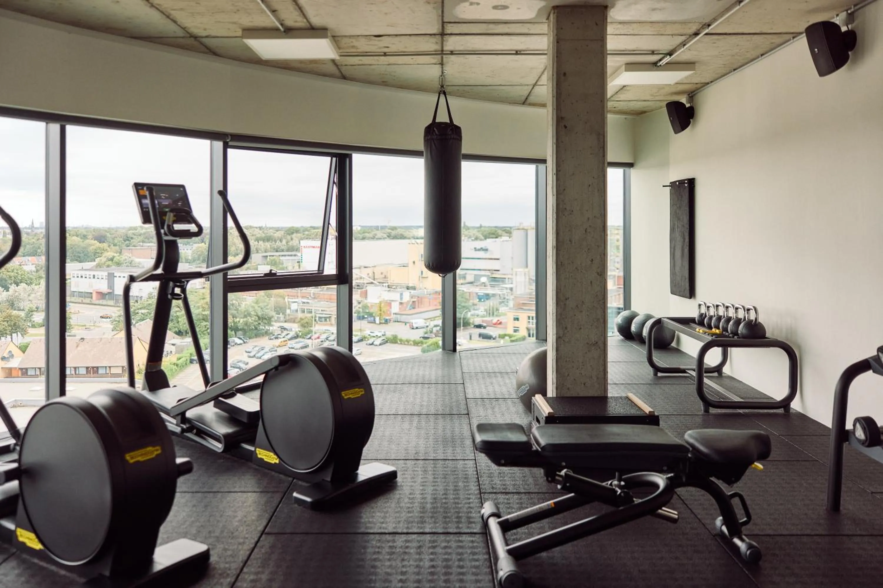 Fitness centre/facilities in Van der Valk Hotel Gent