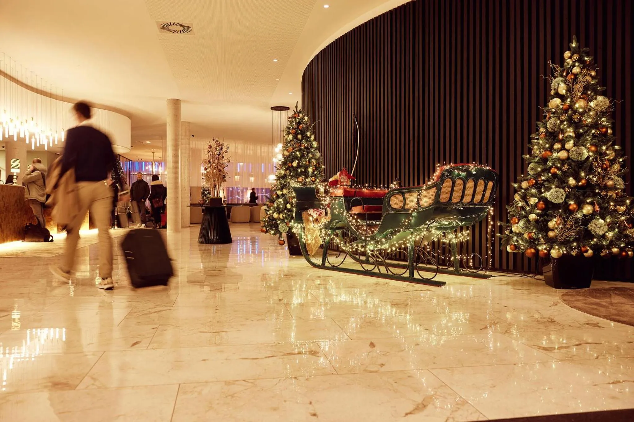 Lobby or reception in Van der Valk Hotel Gent