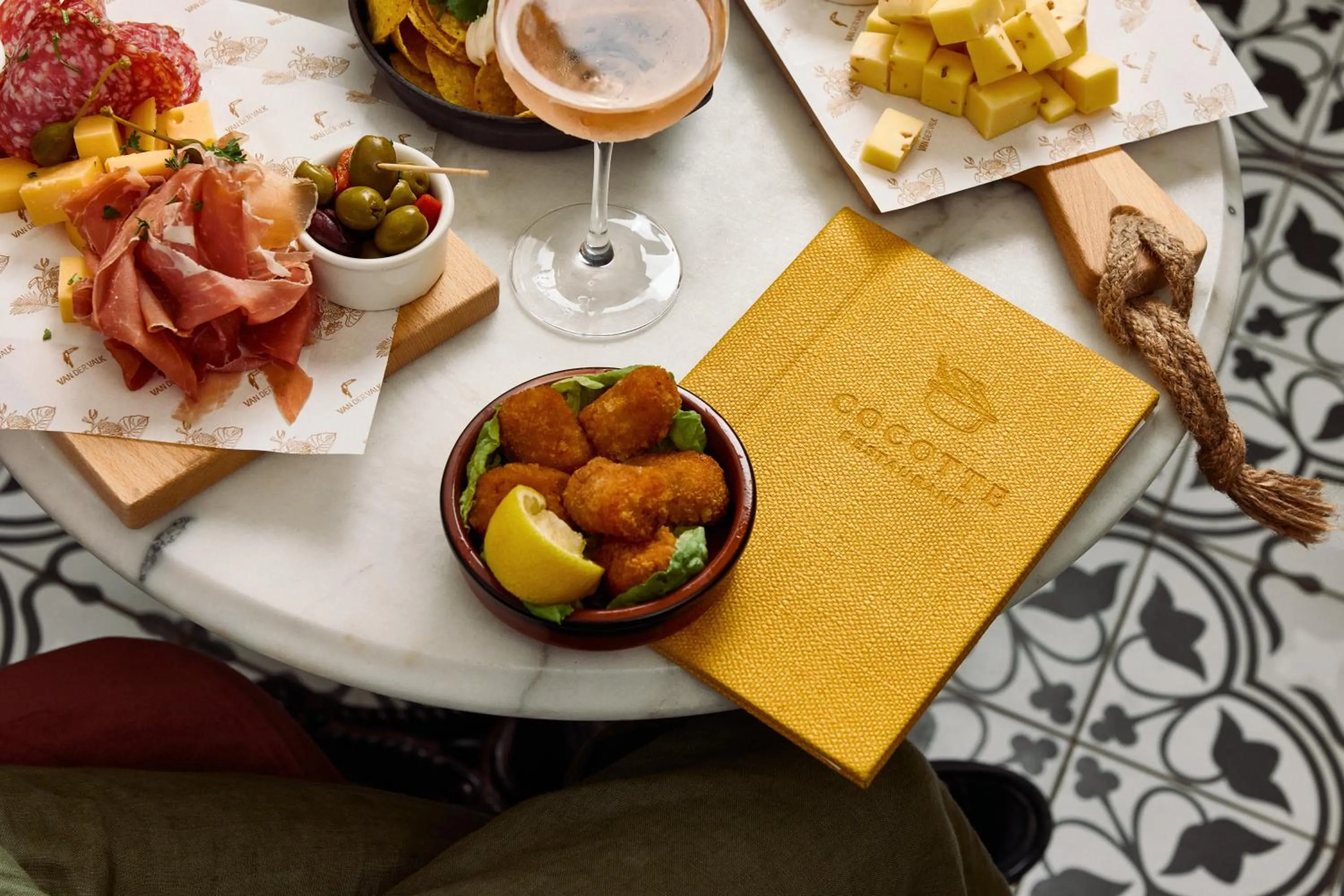 Food and drinks in Van der Valk Hotel Gent