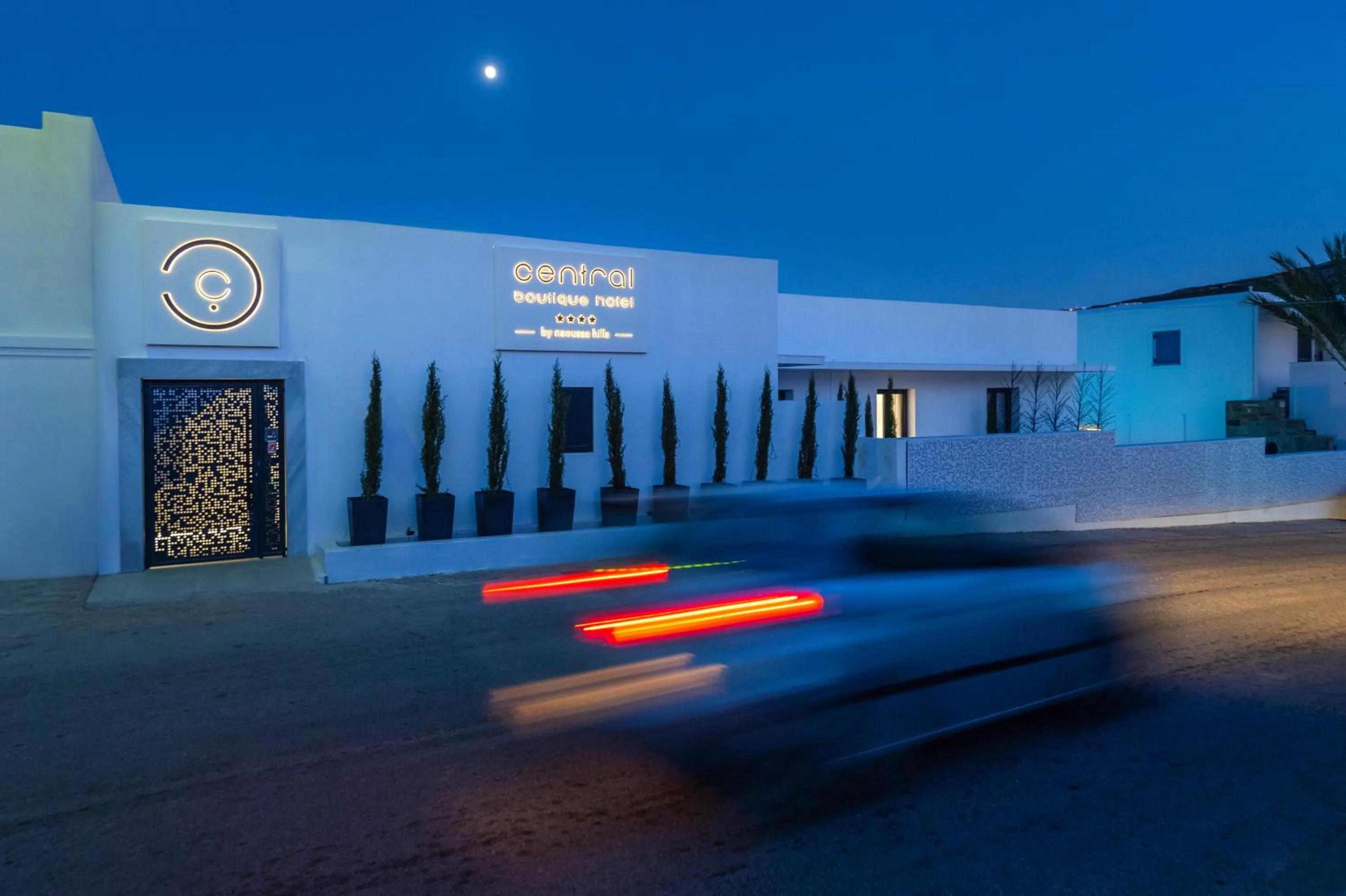 Property building in Central Boutique Hotel by naoussa hills adults only